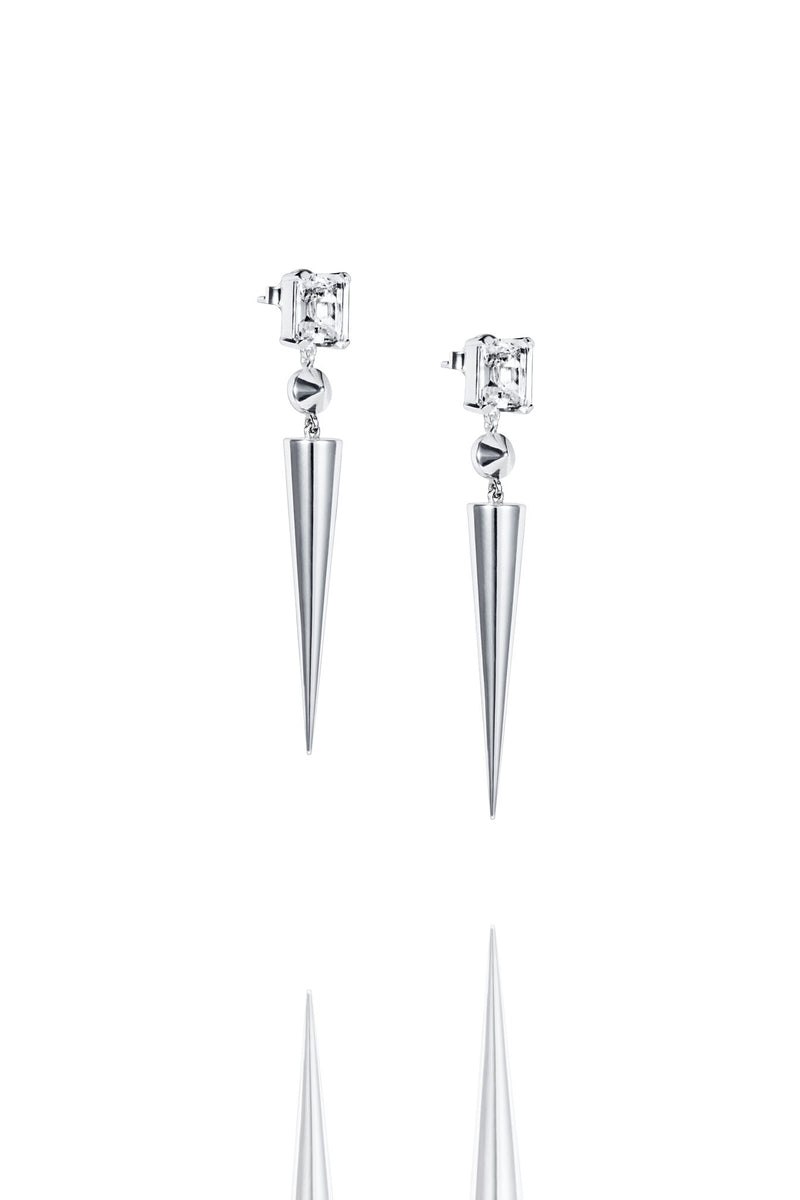 Efva Attling Super Spike Earrings hopeiset korvakorut 12-100-02116 tuotekuva