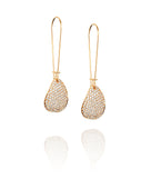 Efva Attling Little Rose Petal timanttikorvakorut Default Title