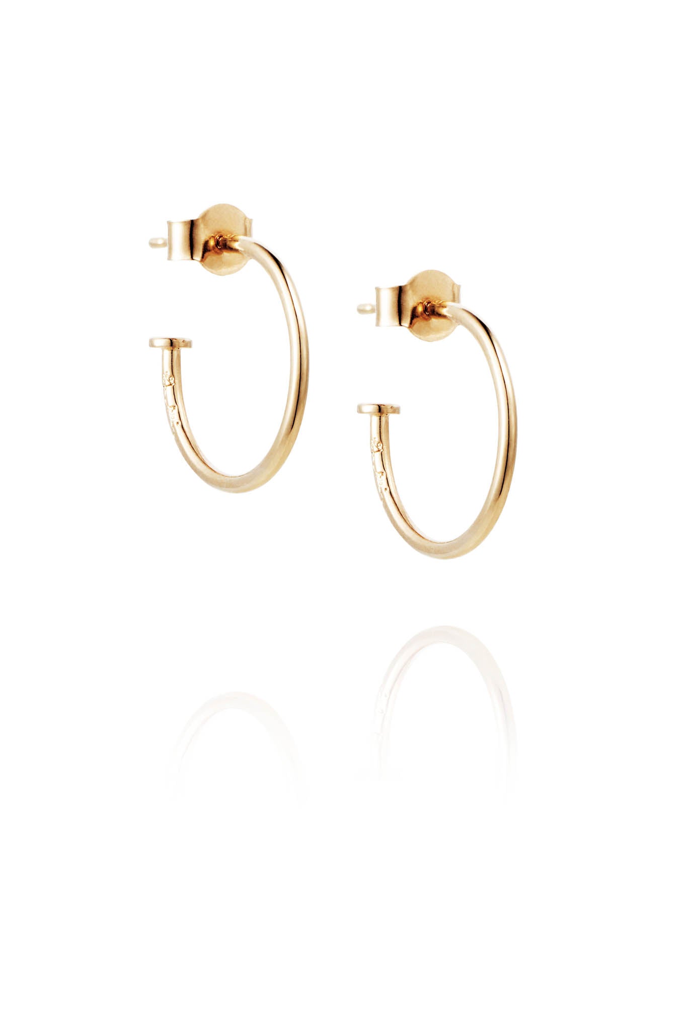 Efva Attling 101 Plain Hoops Default Title