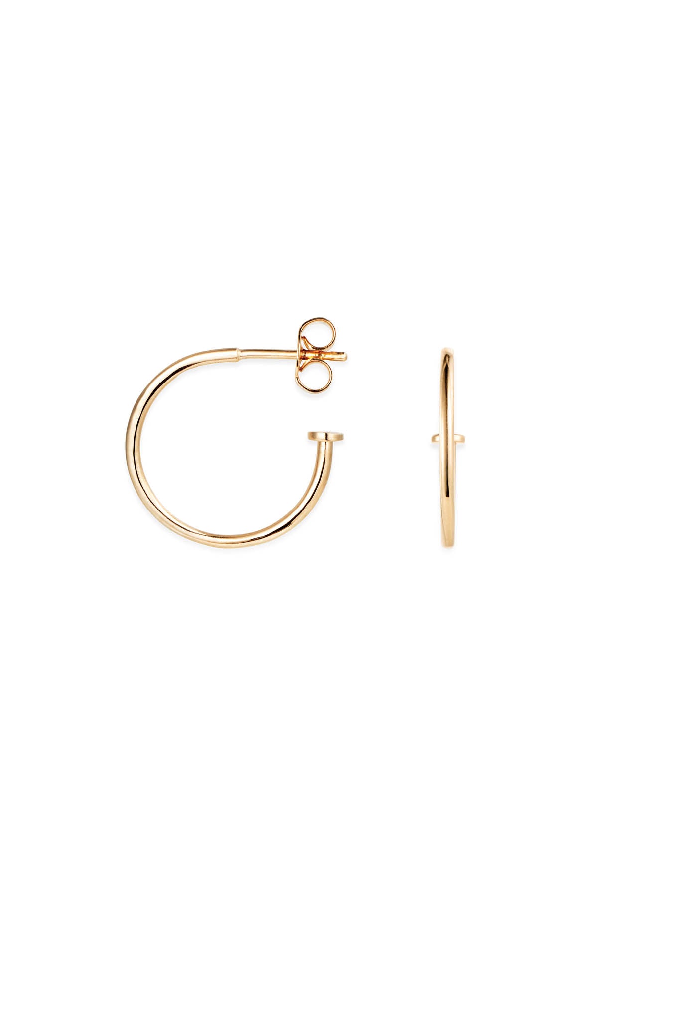 Efva Attling 101 Plain Hoops Default Title