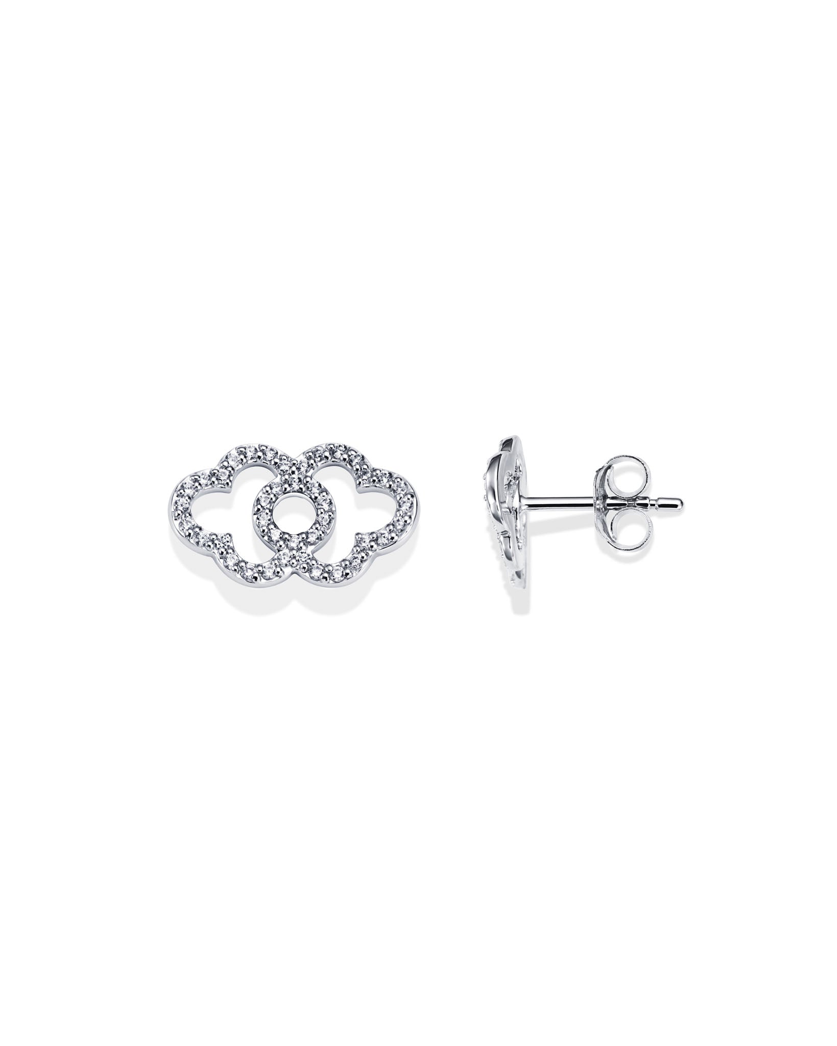 Efva Attling Clouds & stars ear korvakorut Default Title