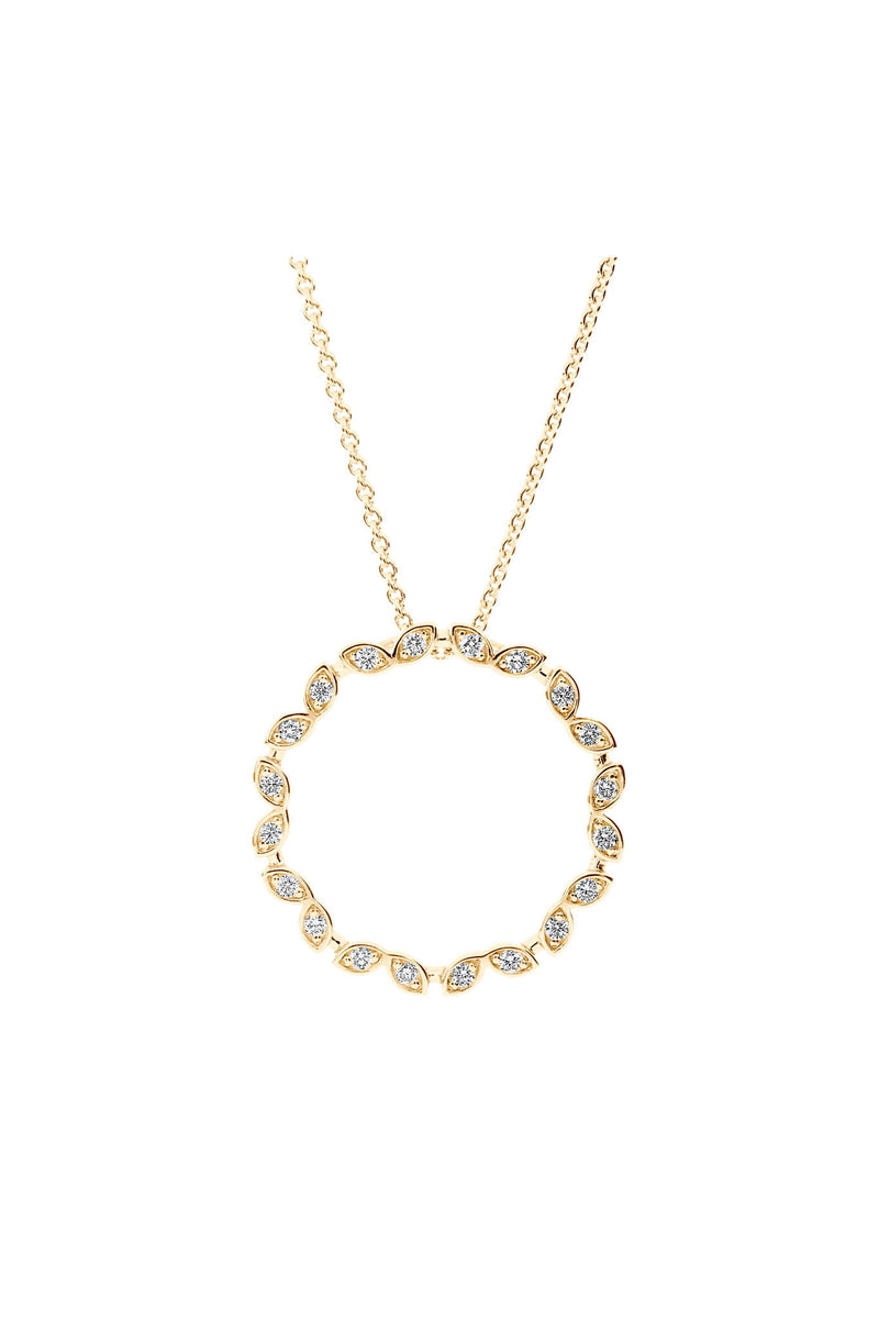 Swan L kultainen timanttiriipus 0,20ct 123-433-20 tuotekuva