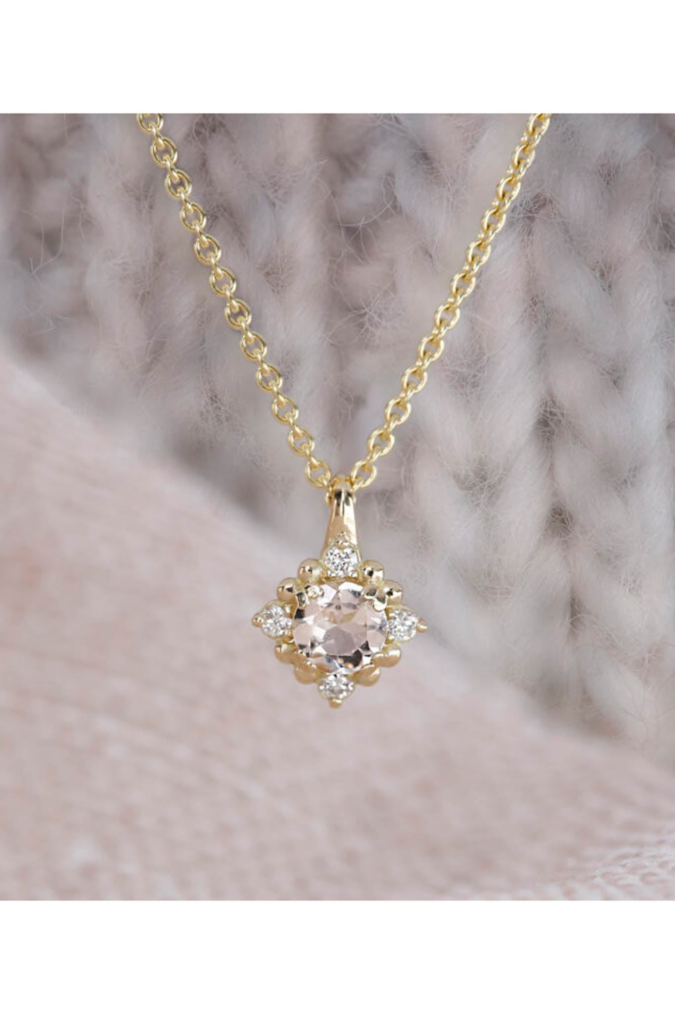 Celeste kultainen timanttiriipus 0,20ct Default Title