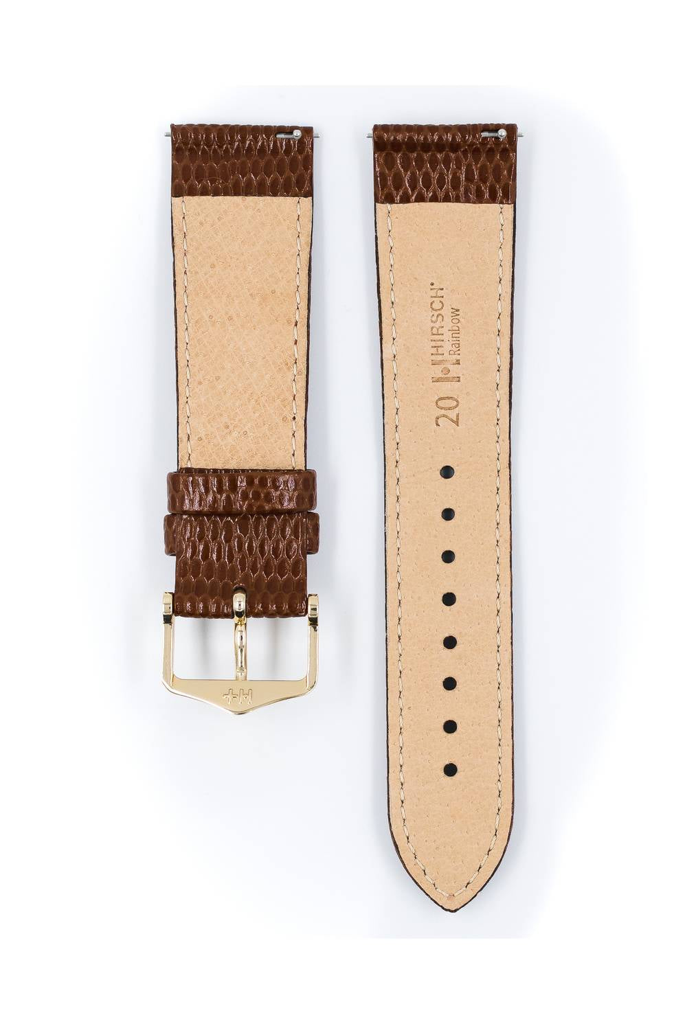 Hirsch Rainbow M Golden Brown kellon ranneke 12,00mm