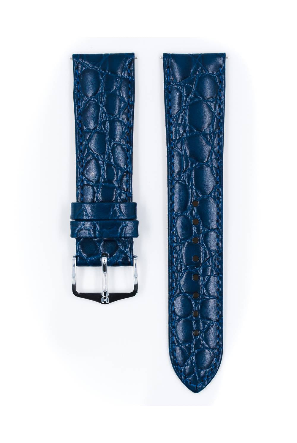Hirsch Crocograin M Blue kellon ranneke 12,00mm
