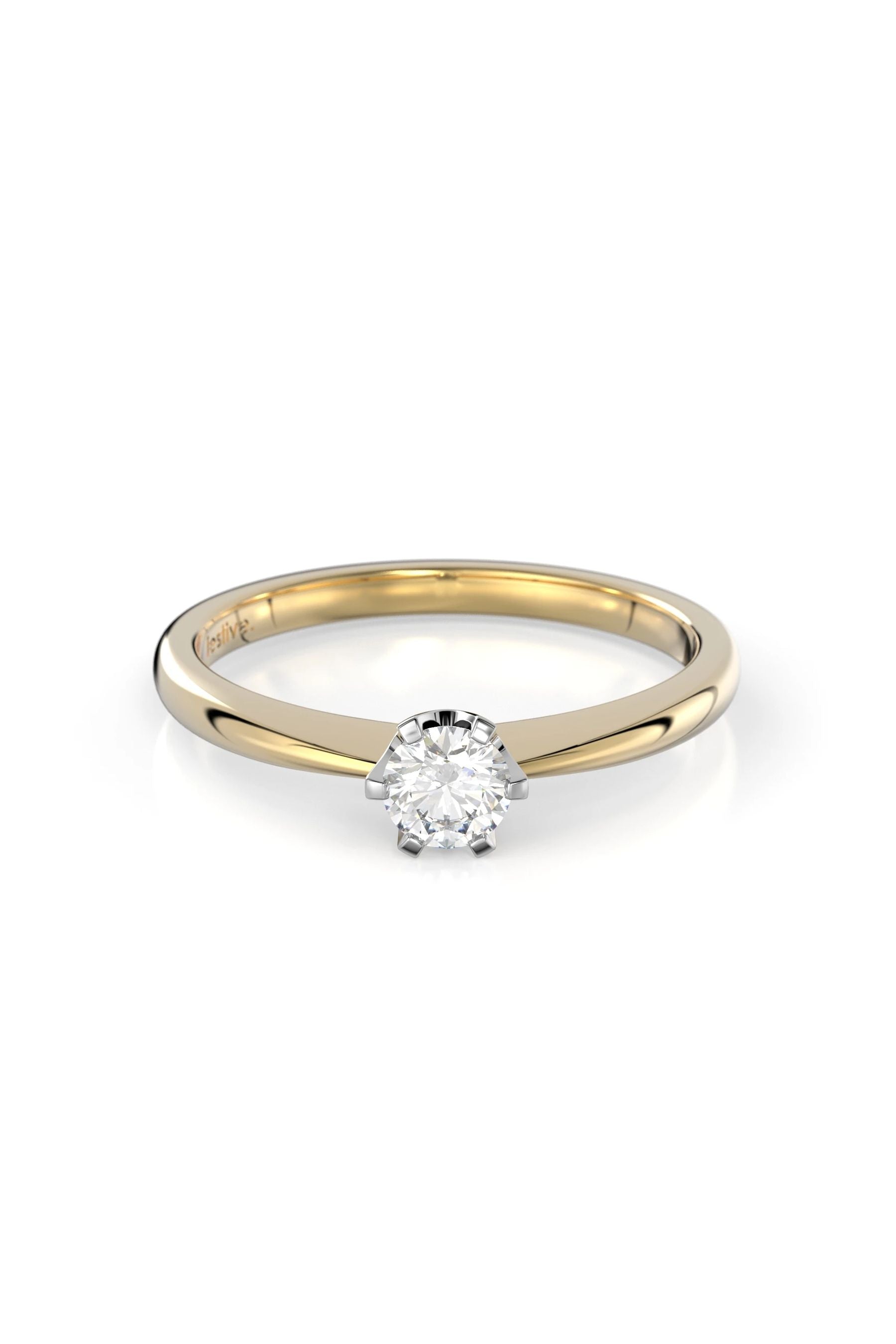 Festive Classic Solitaire 6kr 0,20ct 15,5