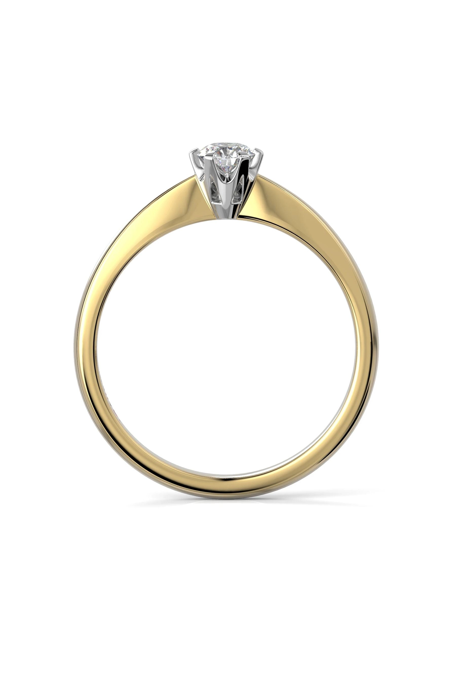 Festive Classic Solitaire 6kr 0,20ct 15,5