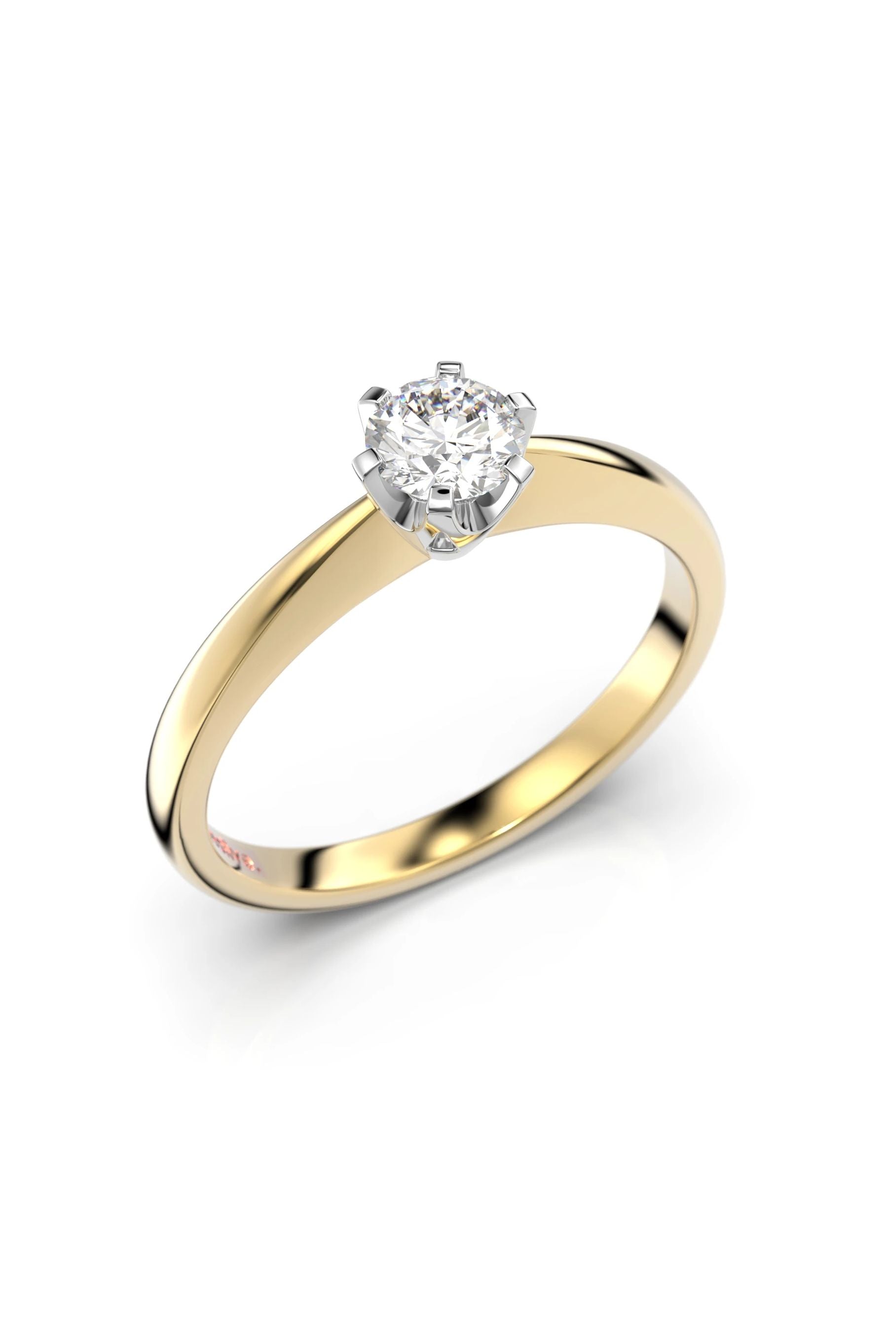 Festive Classic Solitaire 6kr 0,30 ct 15,5