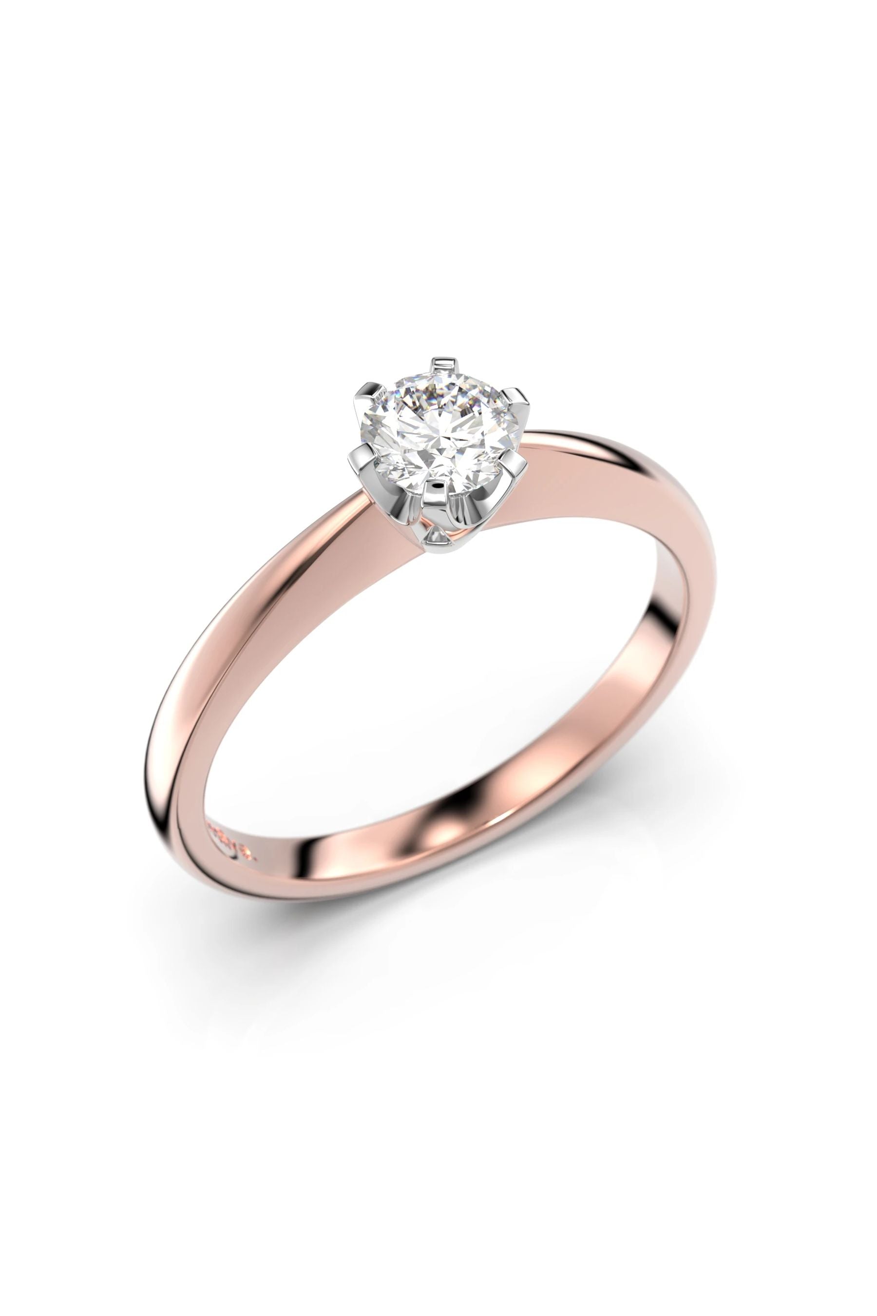 Festive Classic Solitaire 6kr 0,30 ct 15,5