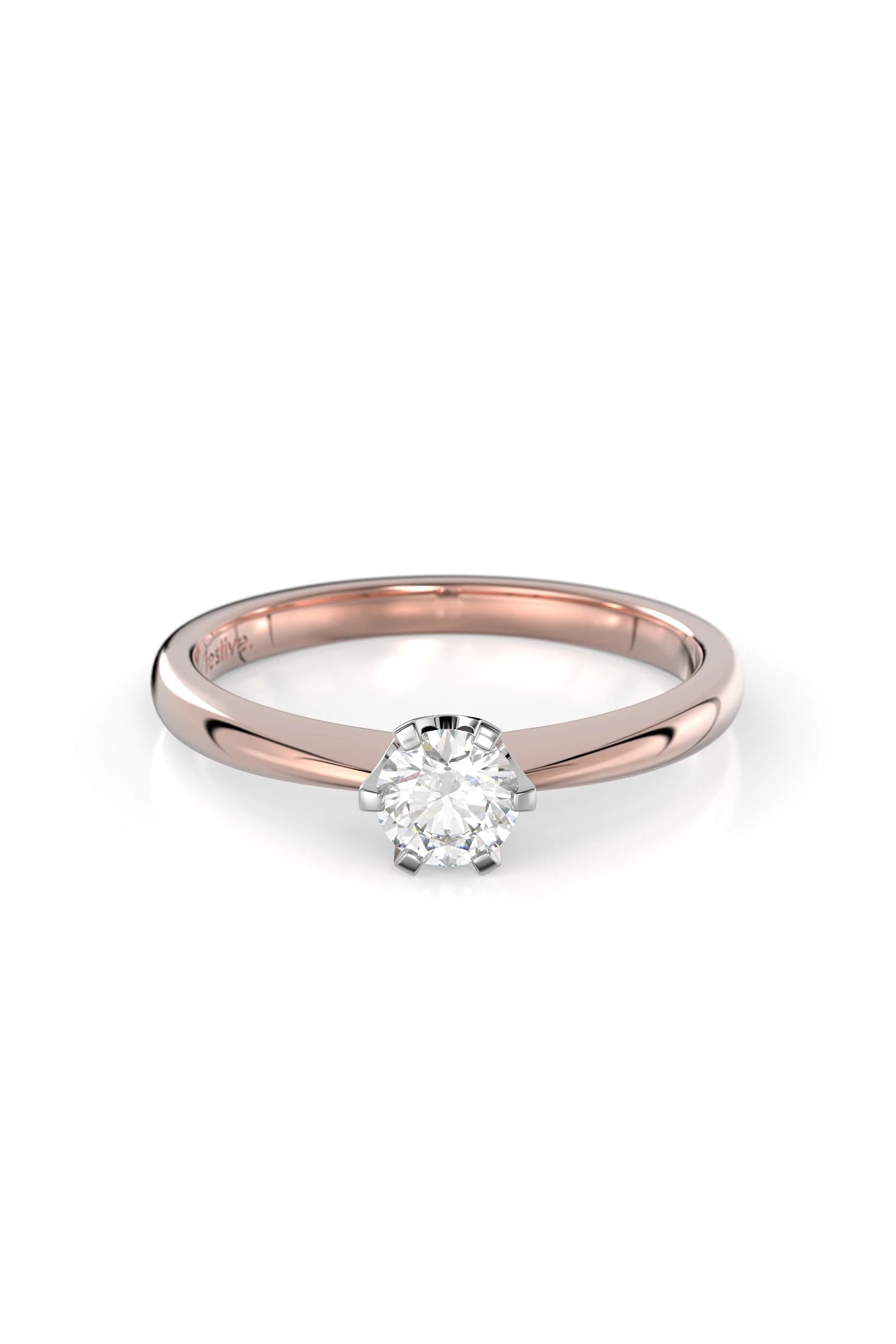 Festive Classic Solitaire 6kr 0,30 ct 15,5