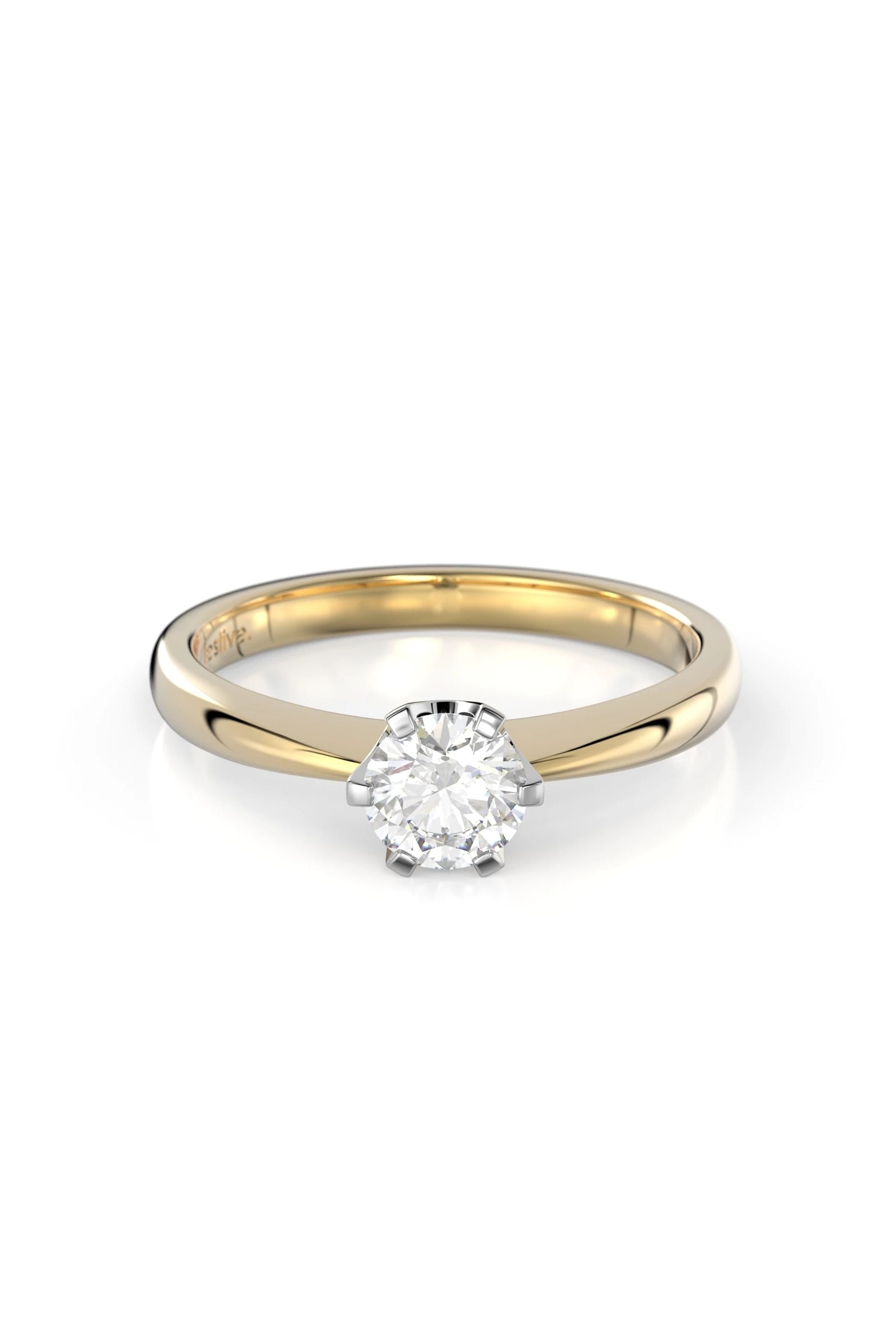 Festive Classic Solitaire 6kr 0,40ct 15,5