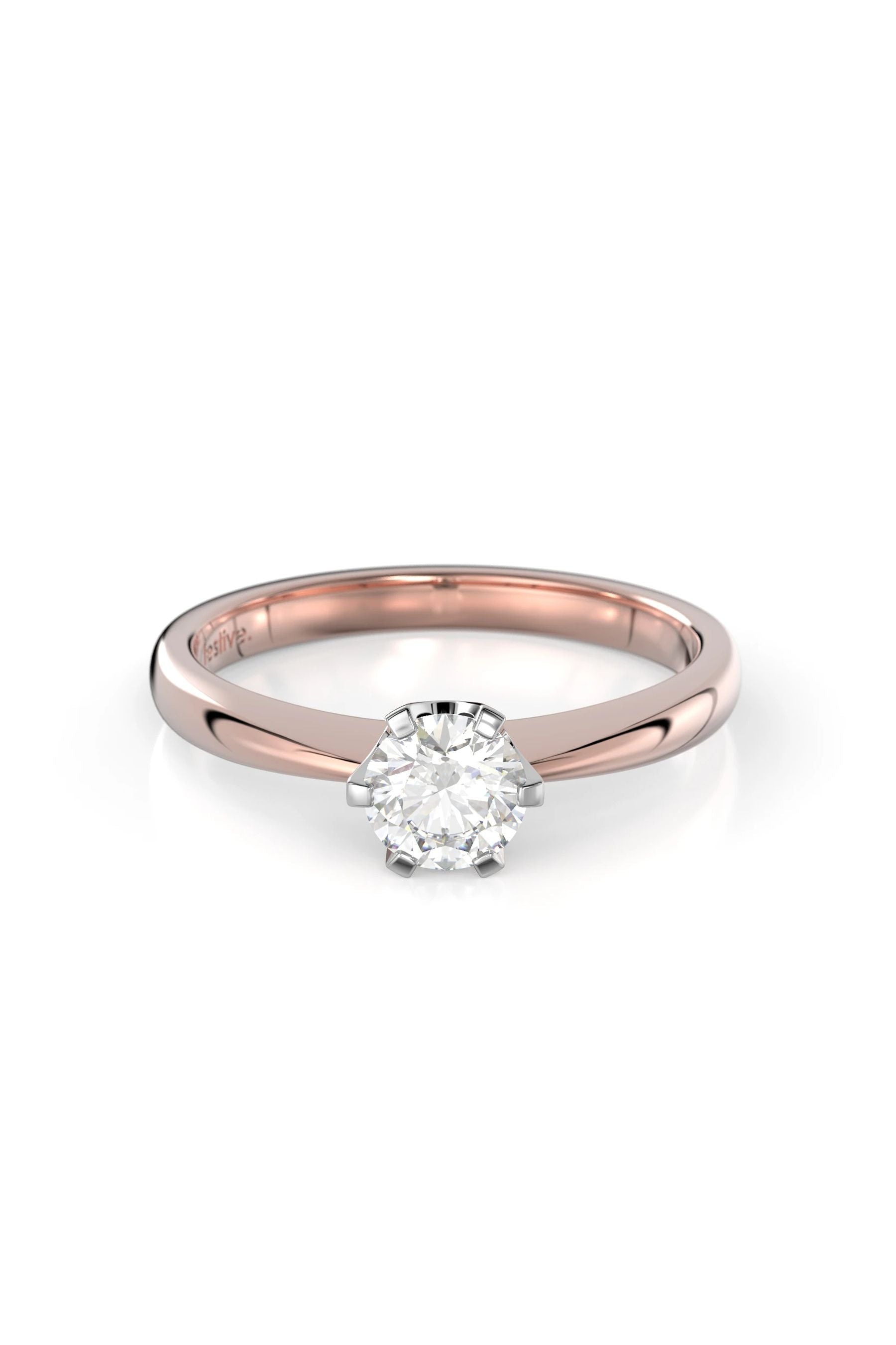 Festive Classic Solitaire 6kr 0,40ct 15,5