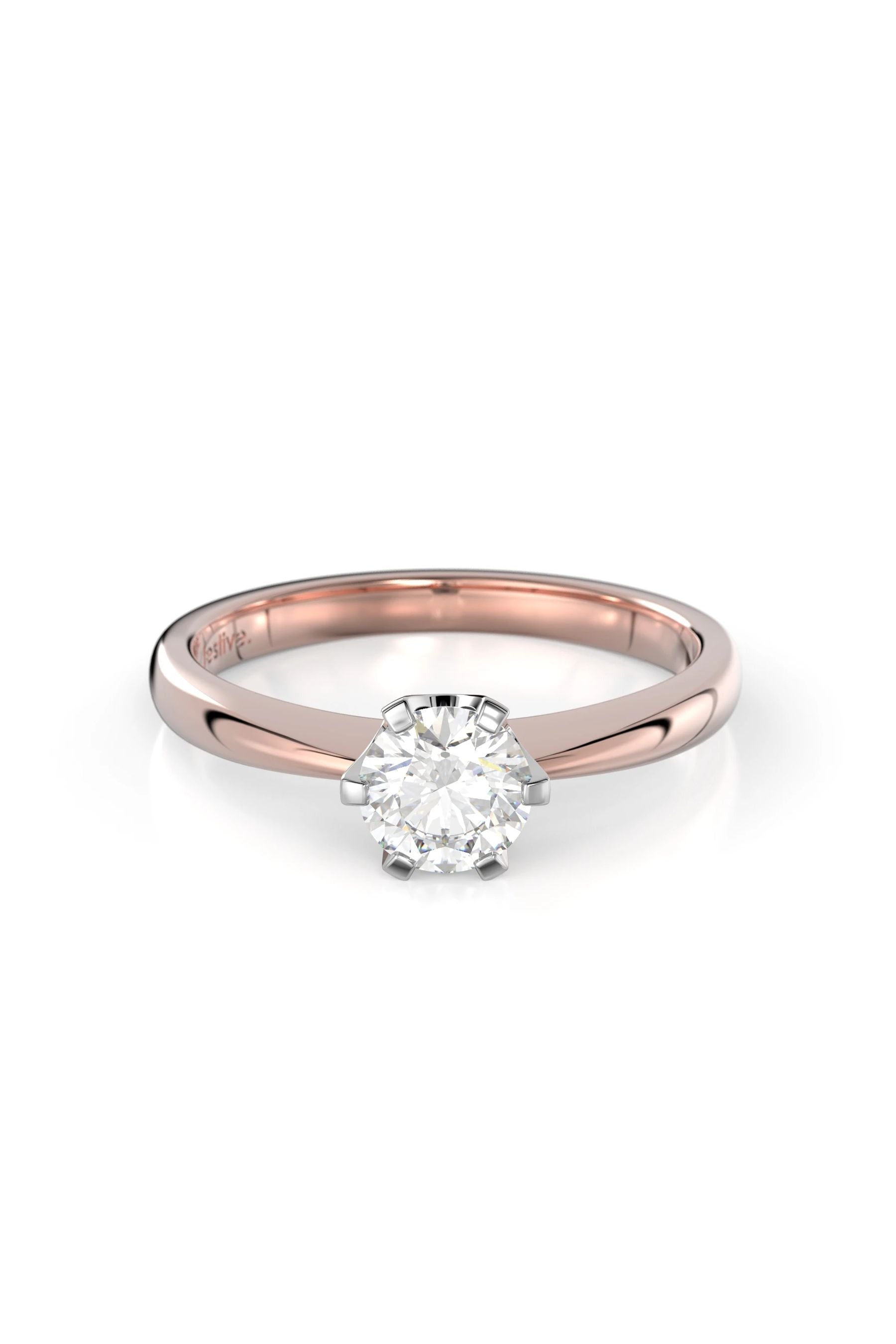 Festive Classic Solitaire 6kr 0,50ct 15,5