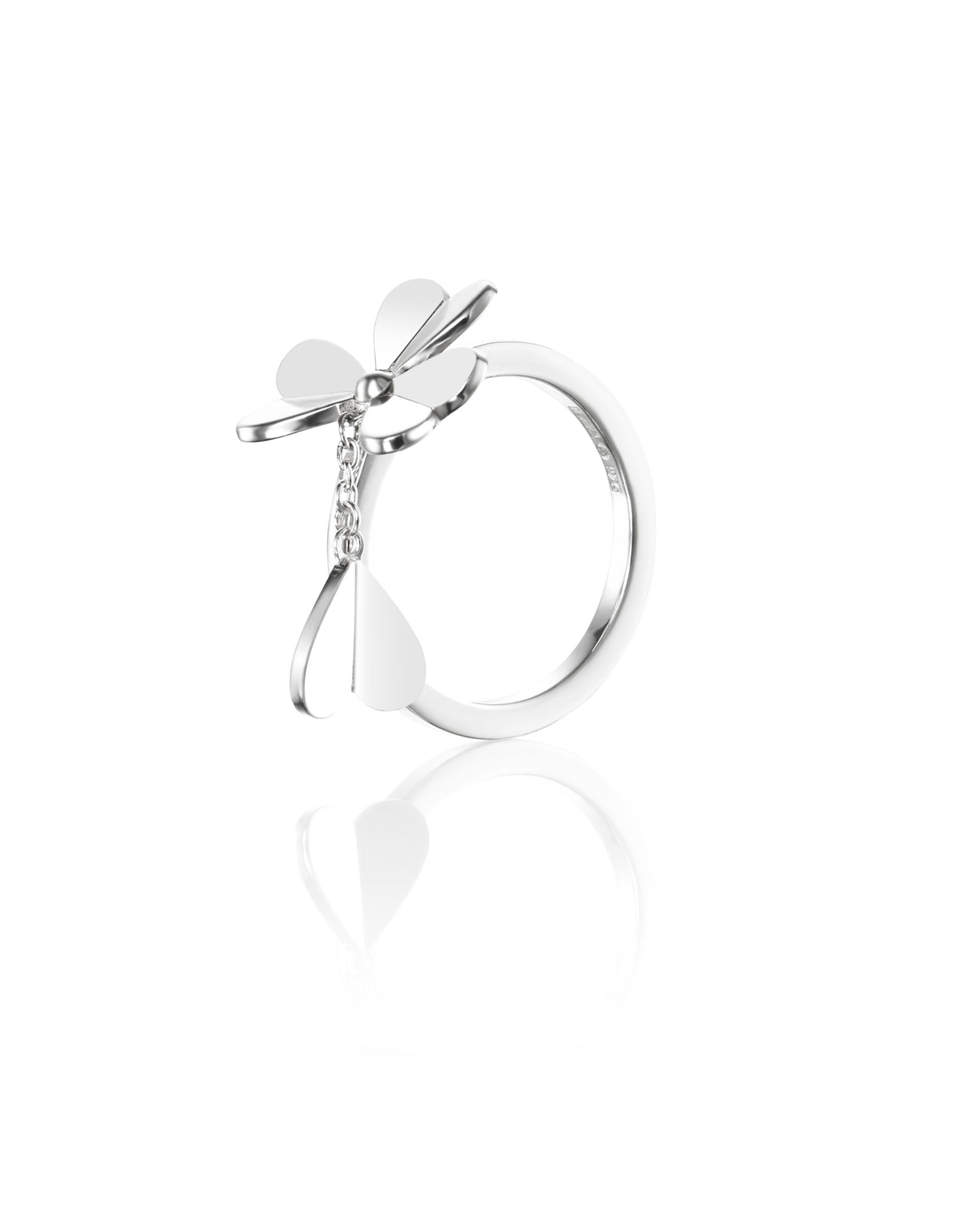 Efva Attling Four Clover Ring sormus 15,0