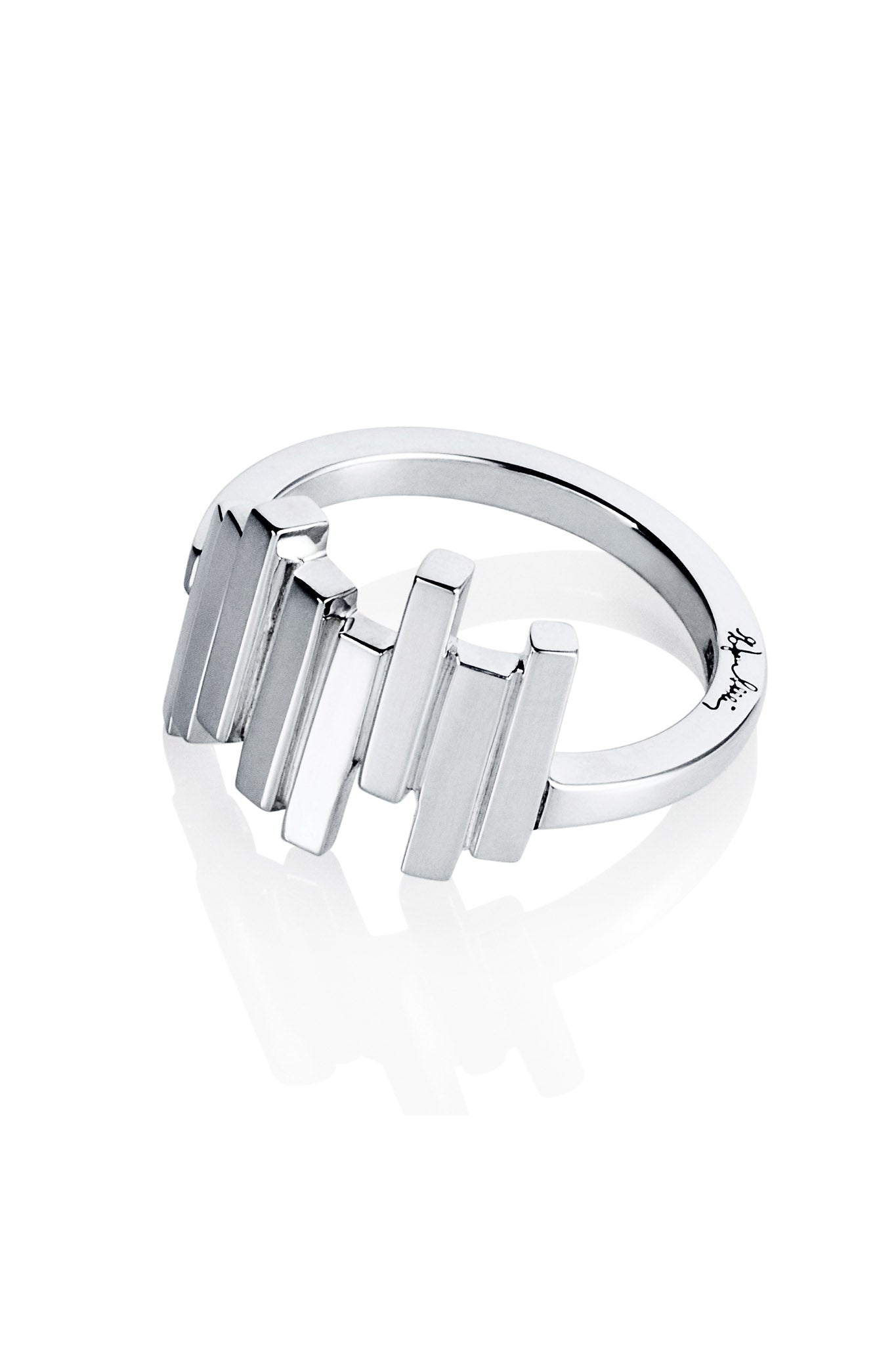 Efva Attling Stairway To Heaven hopeinen sormus 15,0