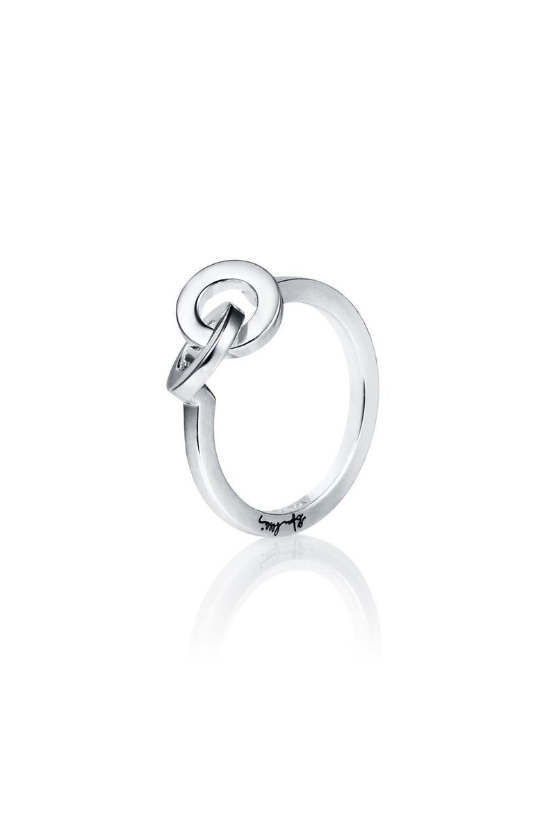 Efva Attling You & Me Ring hopeinen sormus 13-100-02130 tuotekuva