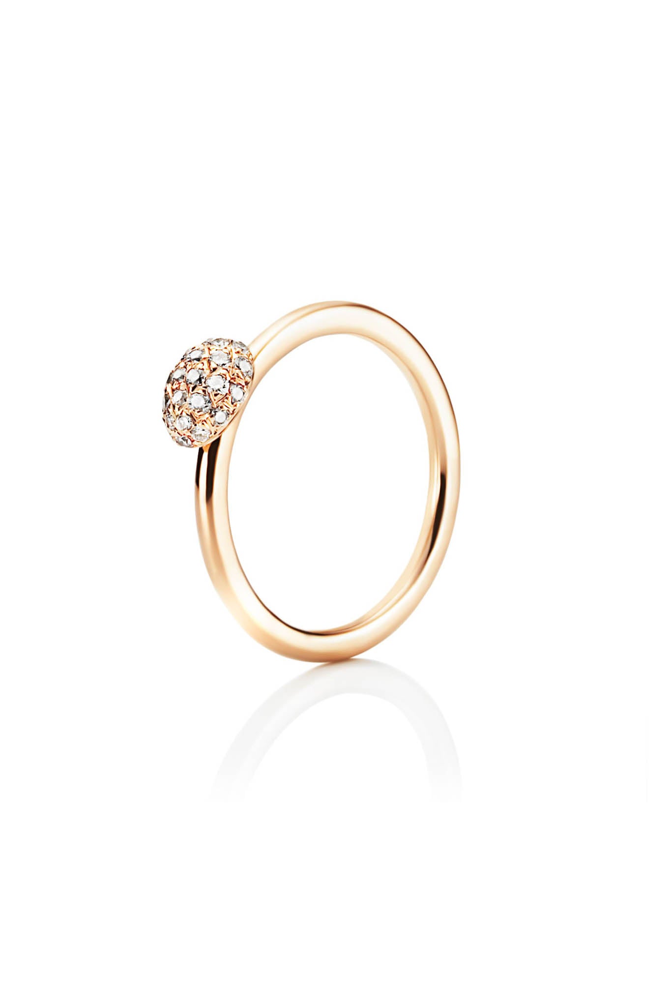 Efva Attling Love Bead Diamond kultainen timanttisormus 15,0