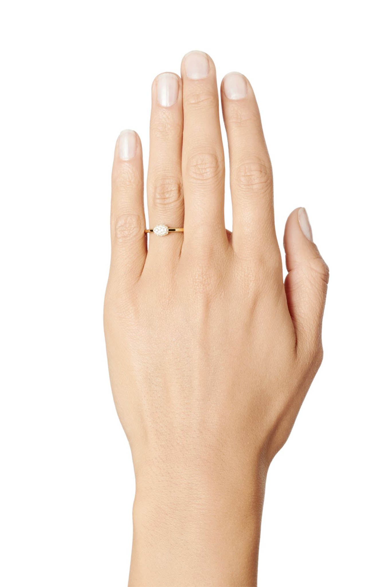 Efva Attling Love Bead Diamond kultainen timanttisormus 15,0