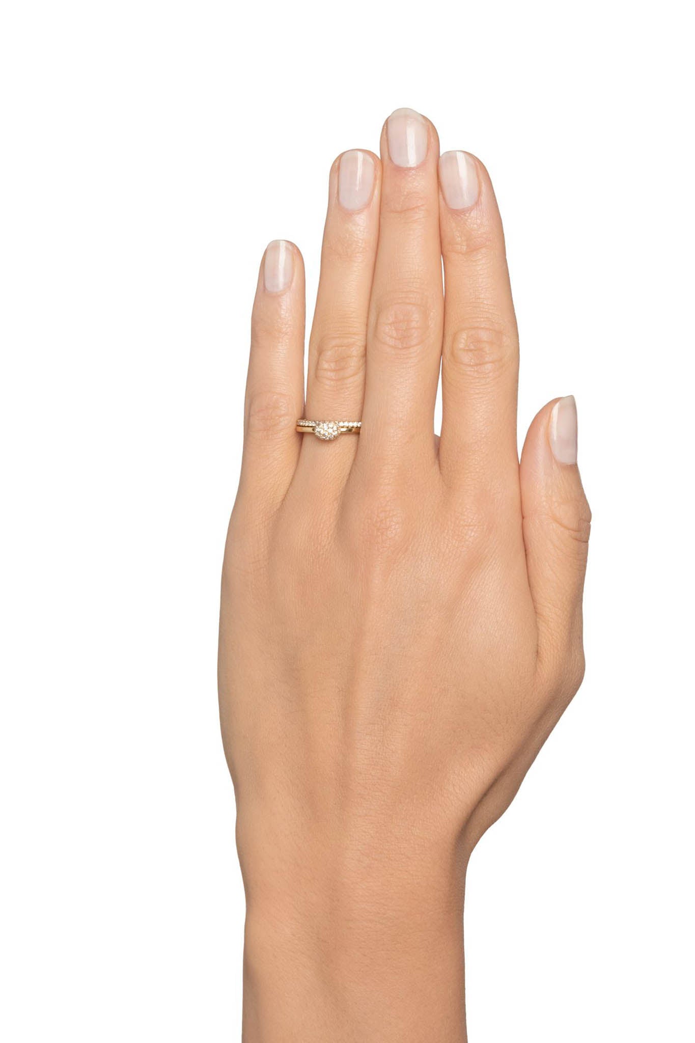Efva Attling Love Bead Diamond kultainen timanttisormus 15,0