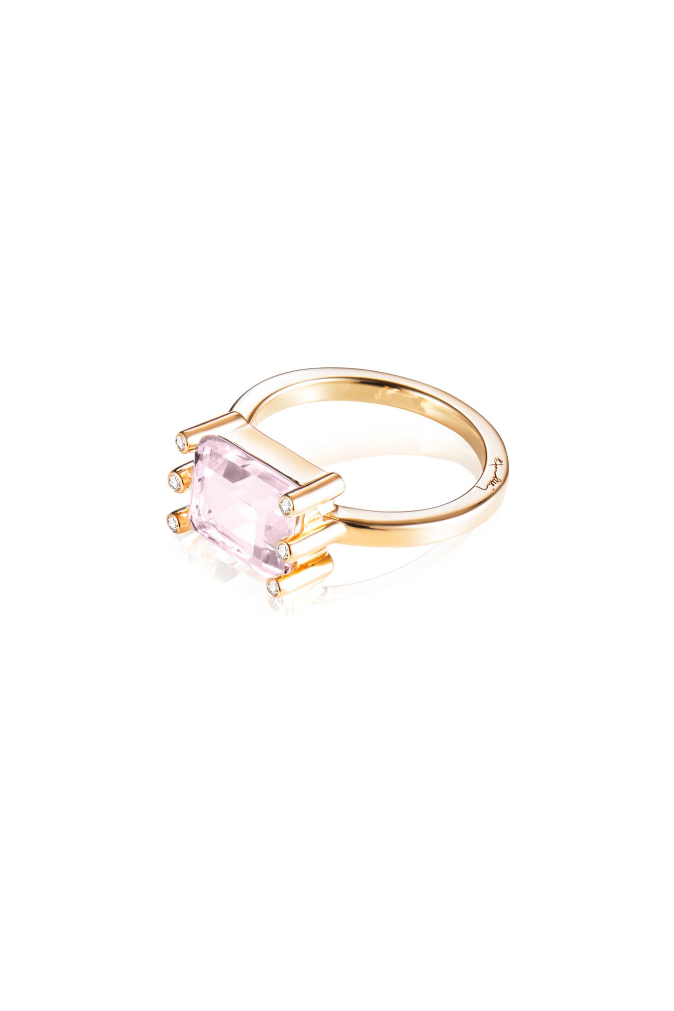 Efva Attling Beautiful Dreamer sormus Morganite 15,0