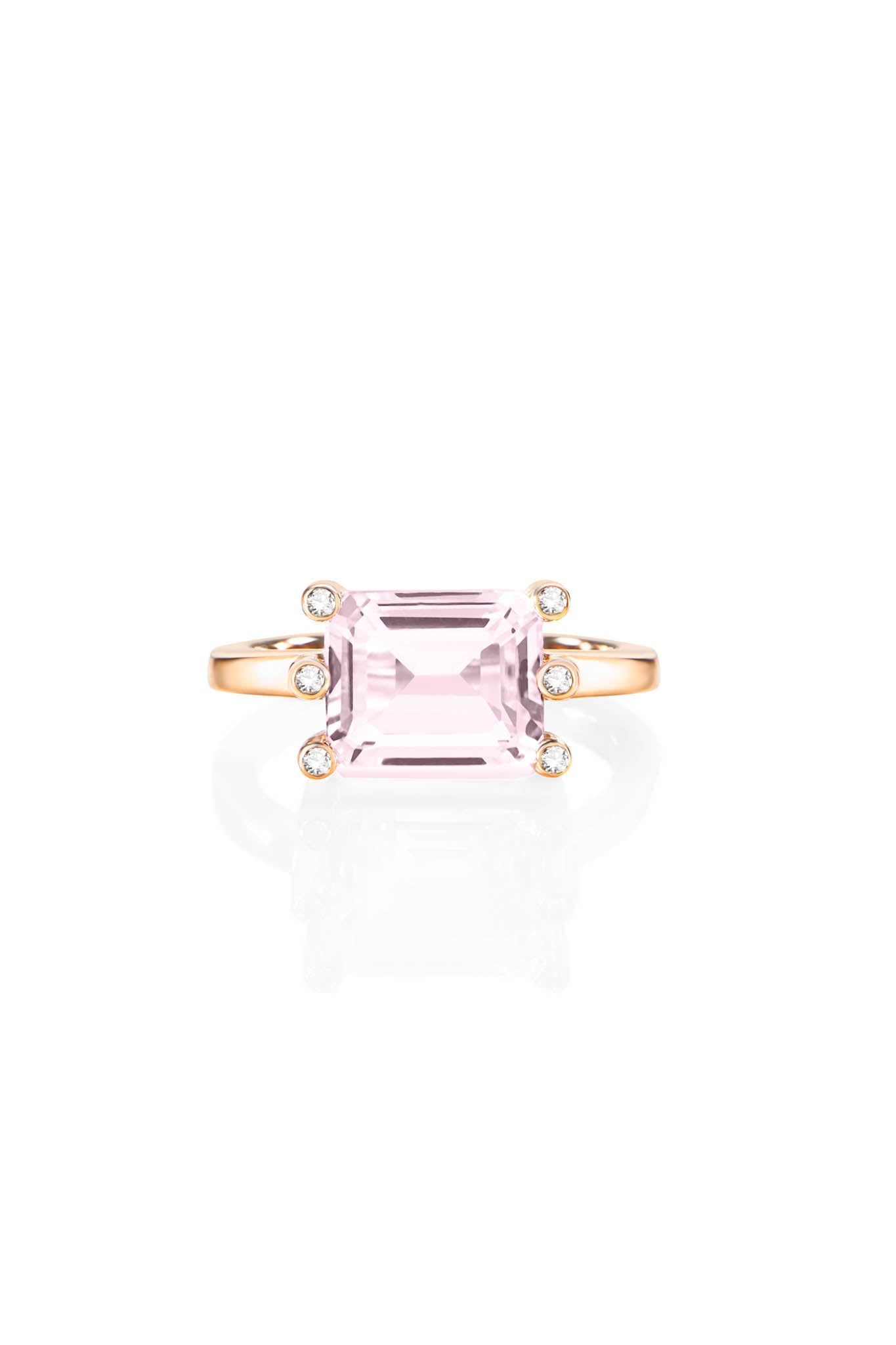 Efva Attling Beautiful Dreamer sormus Morganite 15,0