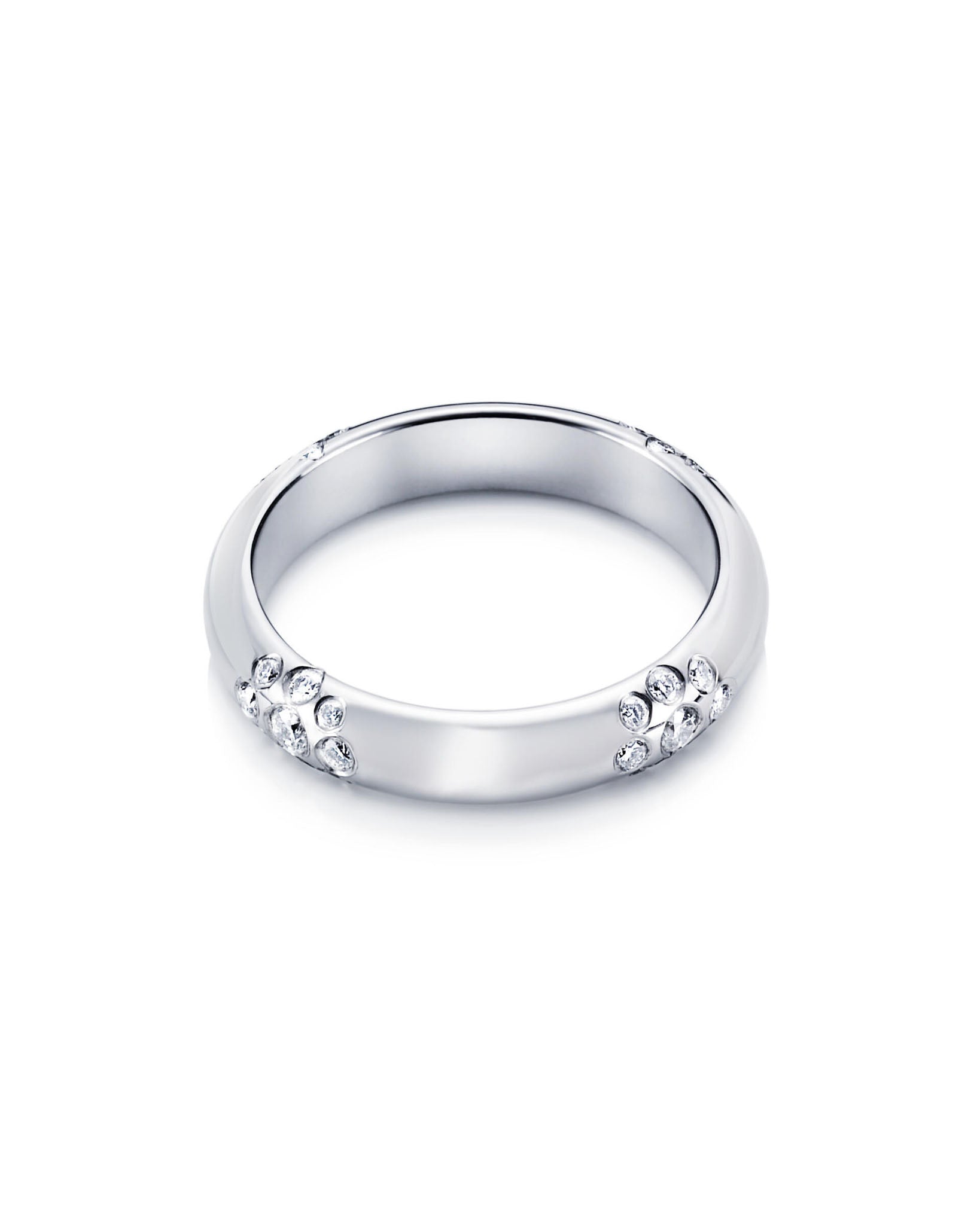 Efva Attling Sweet Hearts Ring valkokultainen timanttisormus 17,0
