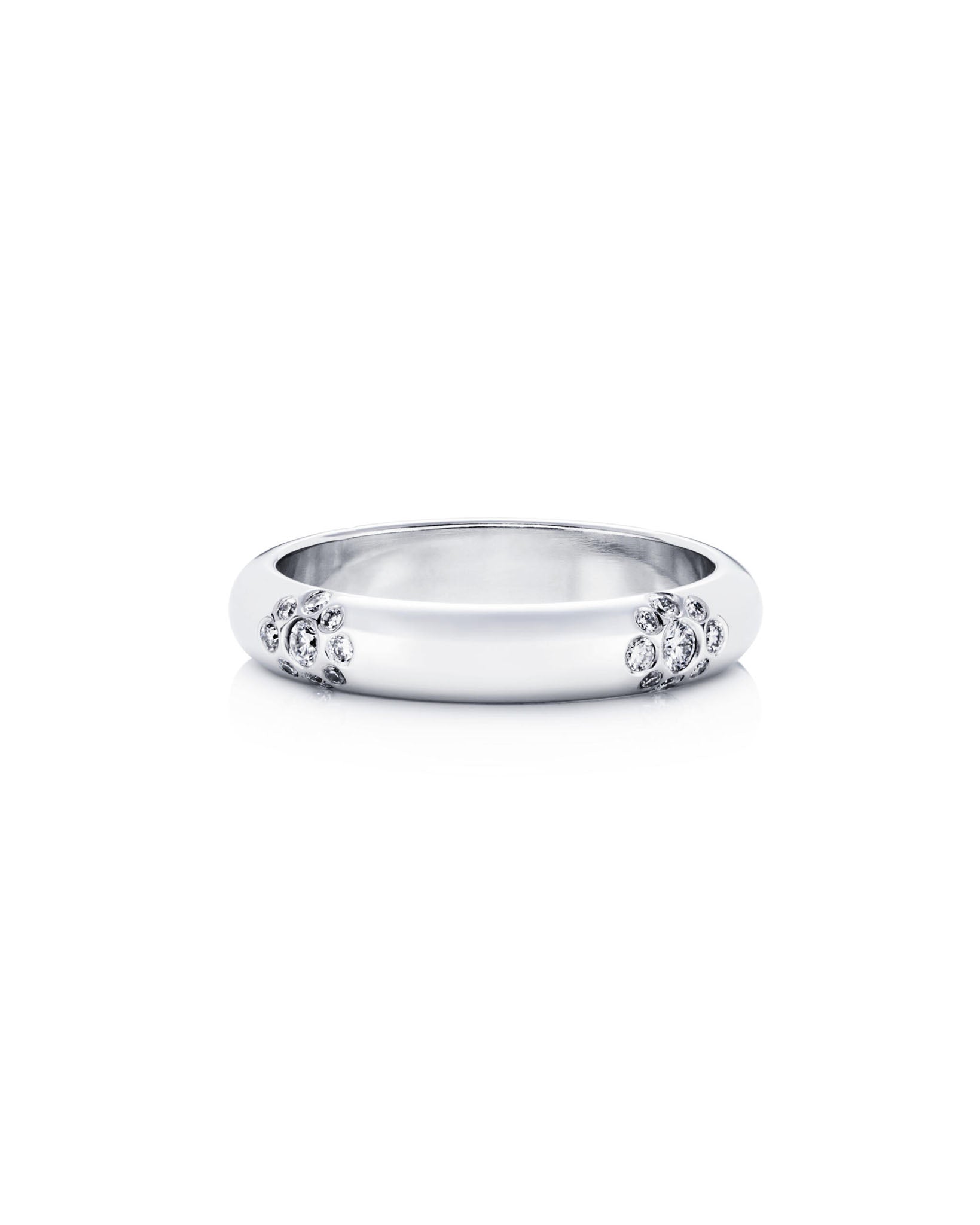 Efva Attling Sweet Hearts Ring valkokultainen timanttisormus 17,0