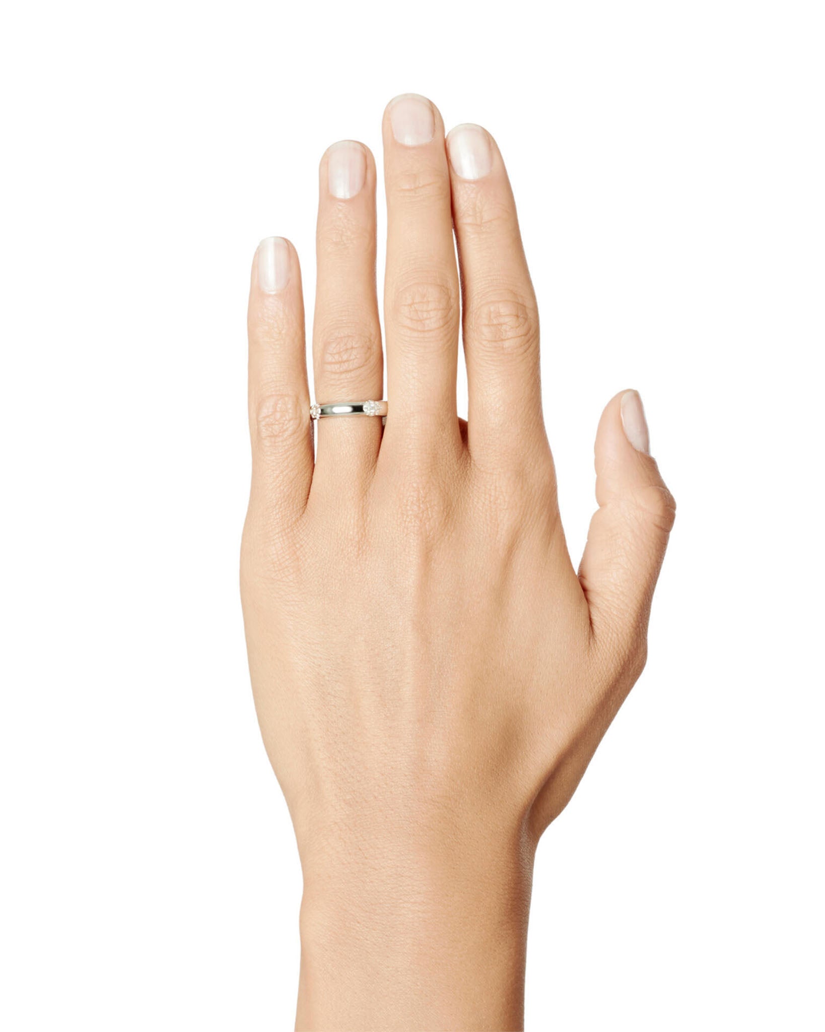 Efva Attling Sweet Hearts Ring valkokultainen timanttisormus 17,0