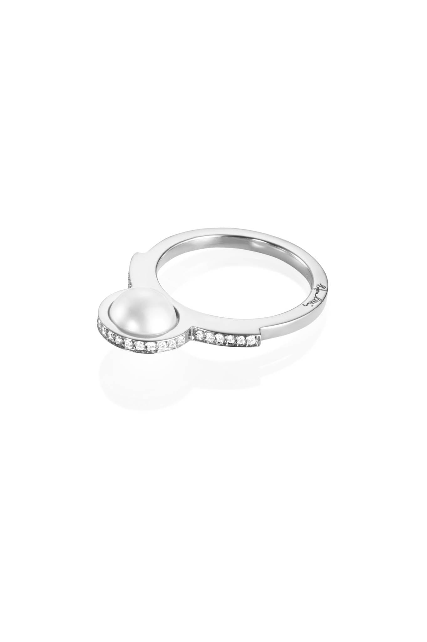 Efva Attling Day Pearl & Stars sormus 15,0