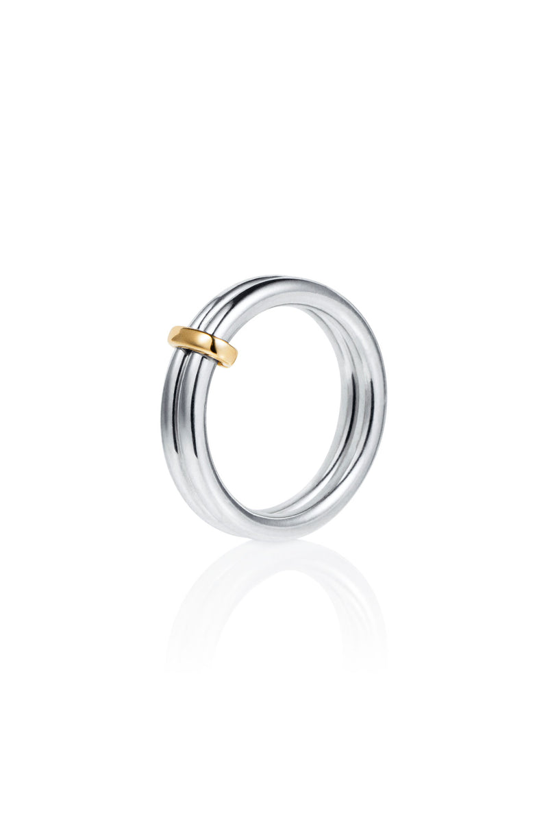 Efva Attling Divorced With Children Thin Ring hopeinen sormus 13-106-02138 tuotekuva