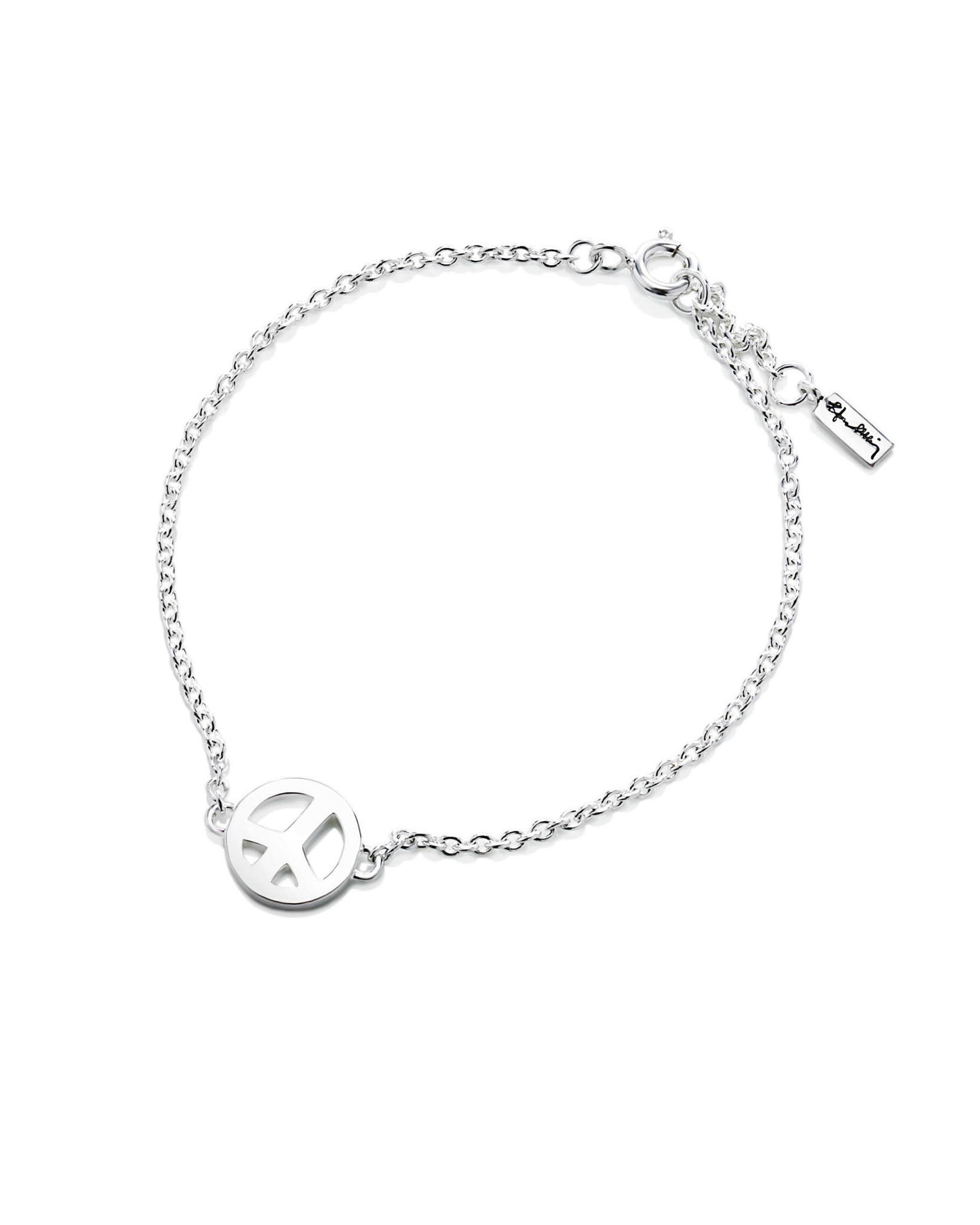 Efva Attling Mini Peace Bracelet rannekoru Säädettävä:17/19cm