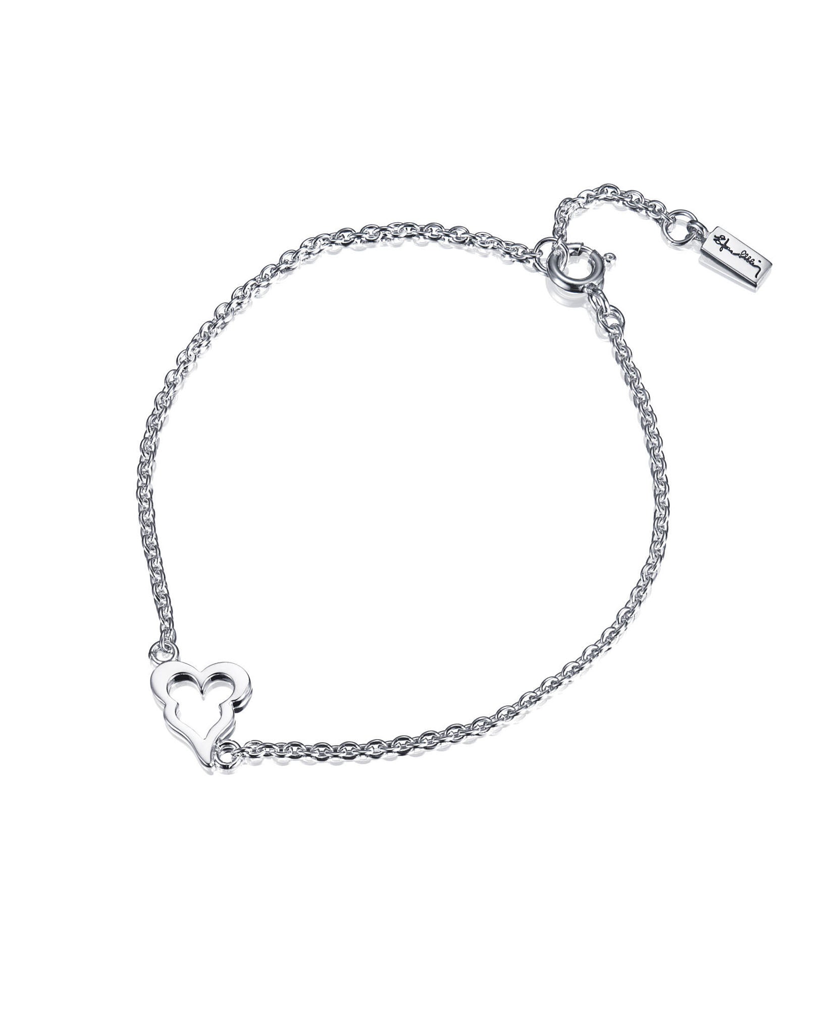 Efva Attling Mini crazy heart rannekoru Säädettävä:17/19cm