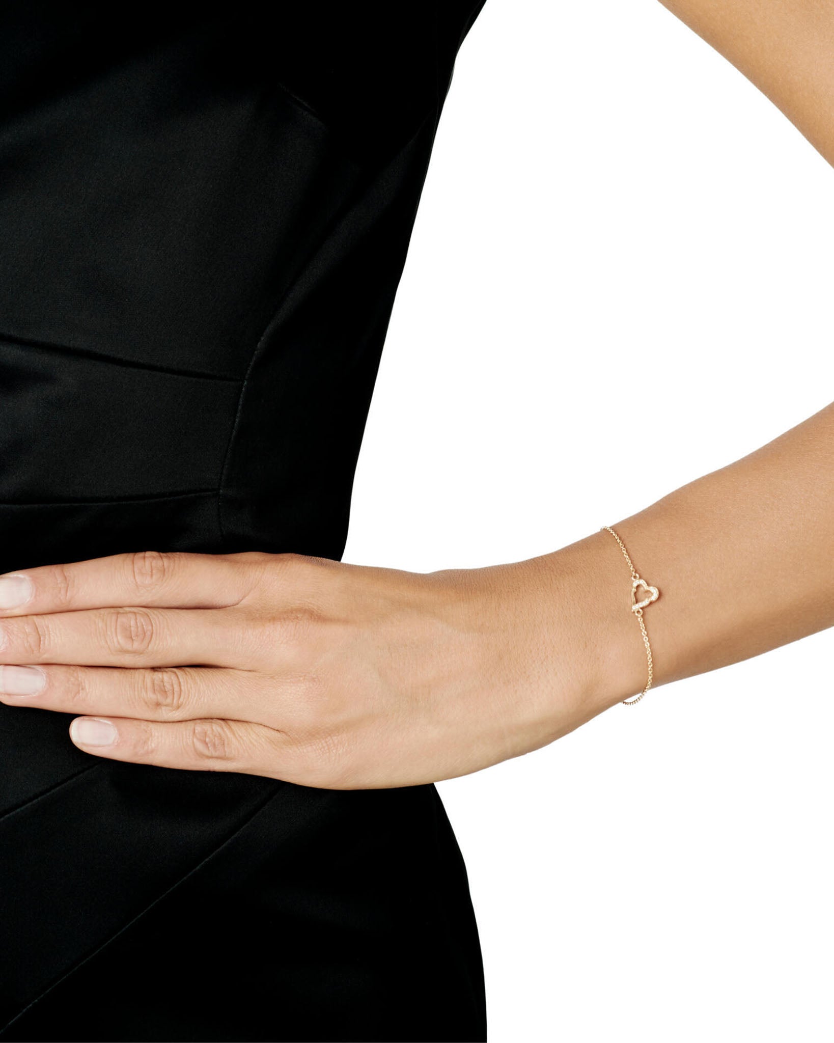 Efva Attling Mini crazy heart rannekoru Säädettävä:17/19cm