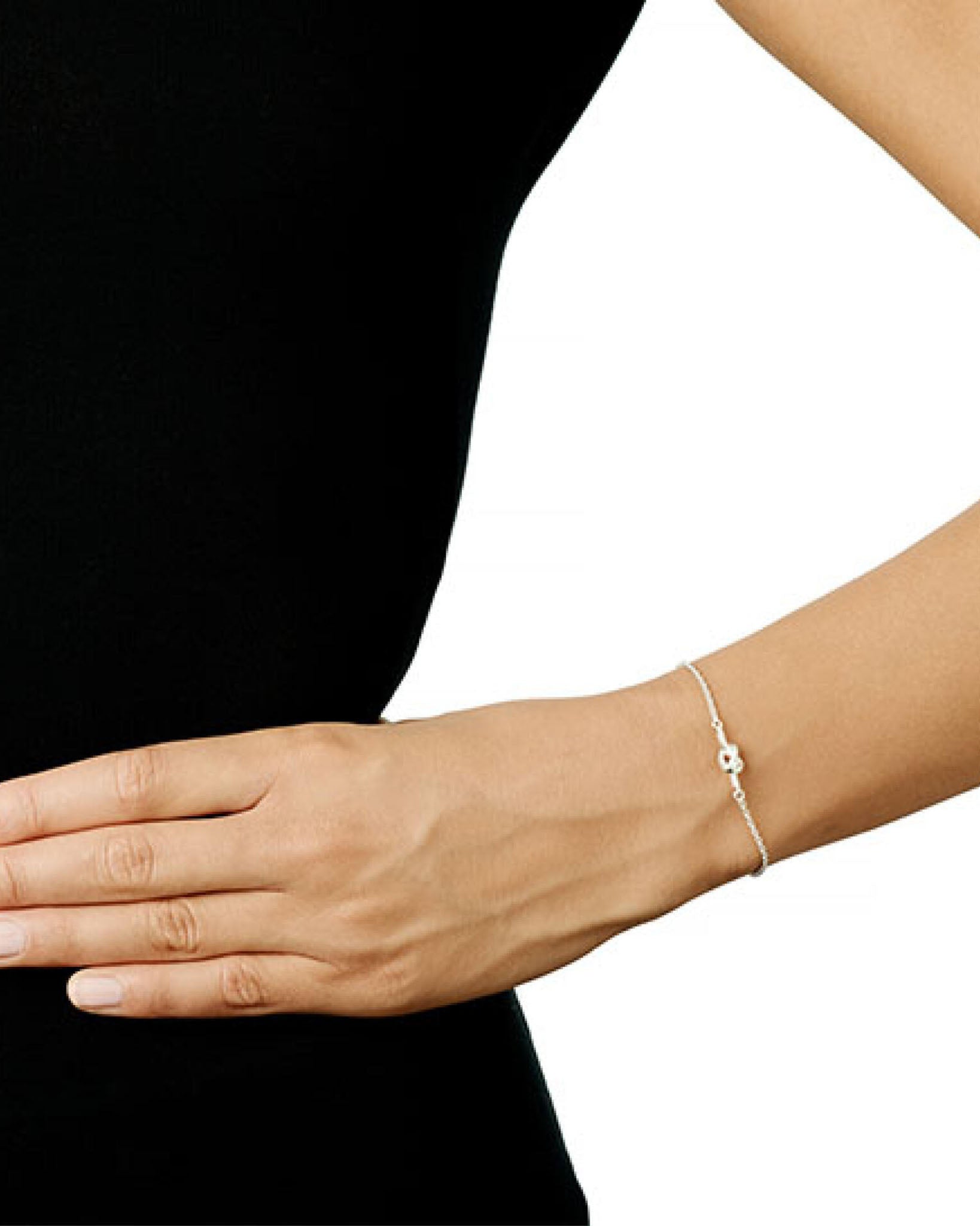 Efva Attling Love knot bracelet rannekoru Säädettävä:17/19cm