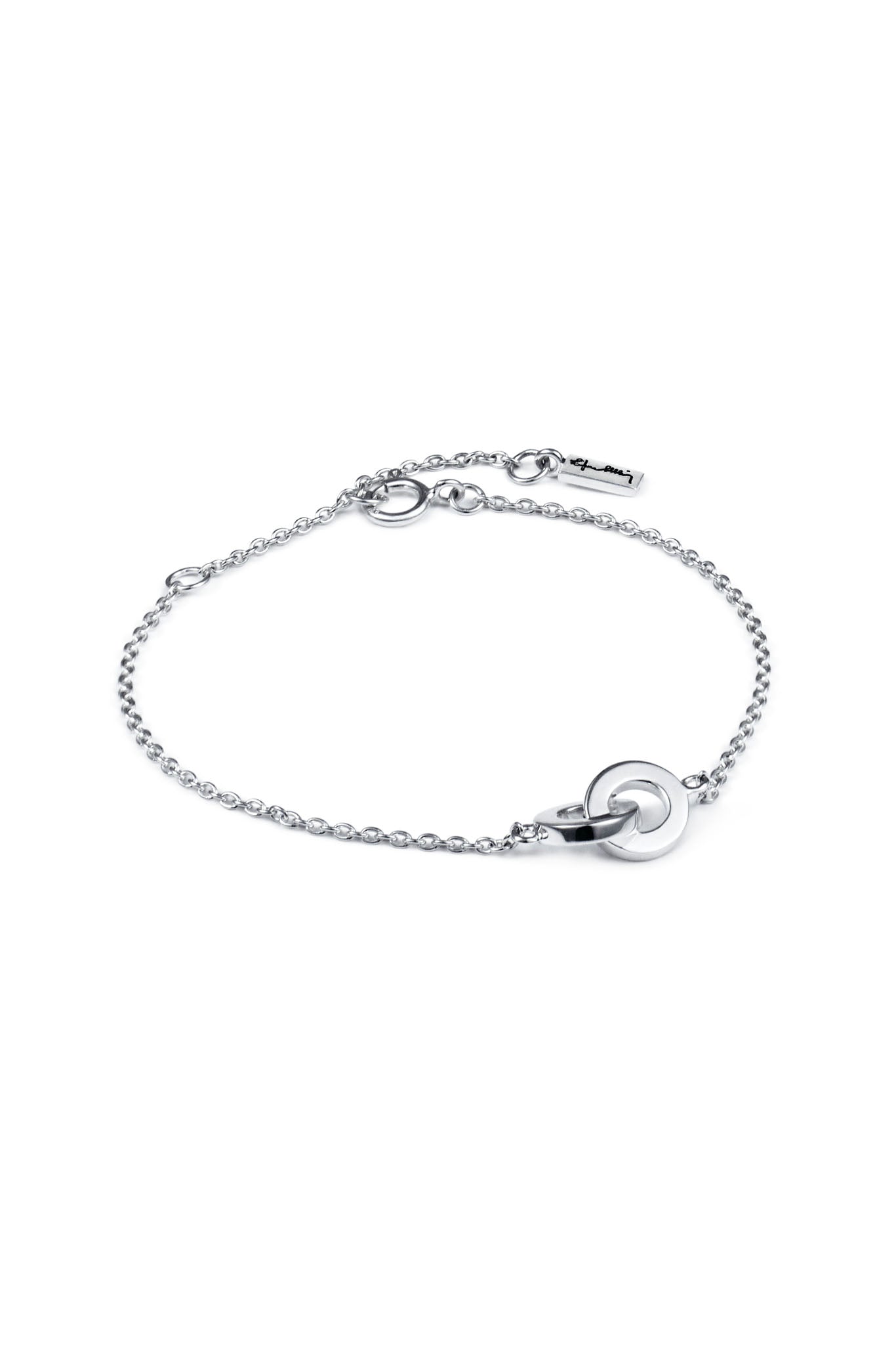 Efva Attling You & Me Bracelet hopeinen rannekoru