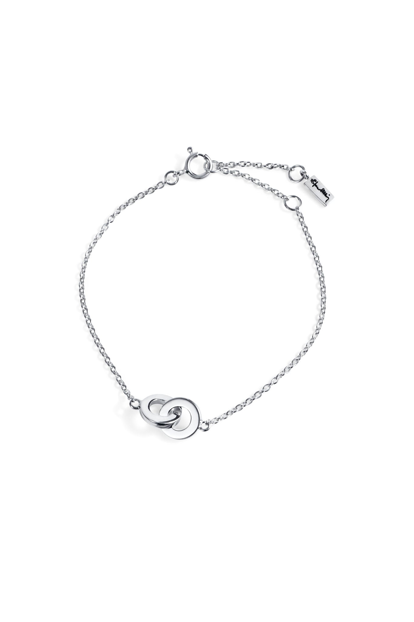 Efva Attling You & Me Bracelet hopeinen rannekoru