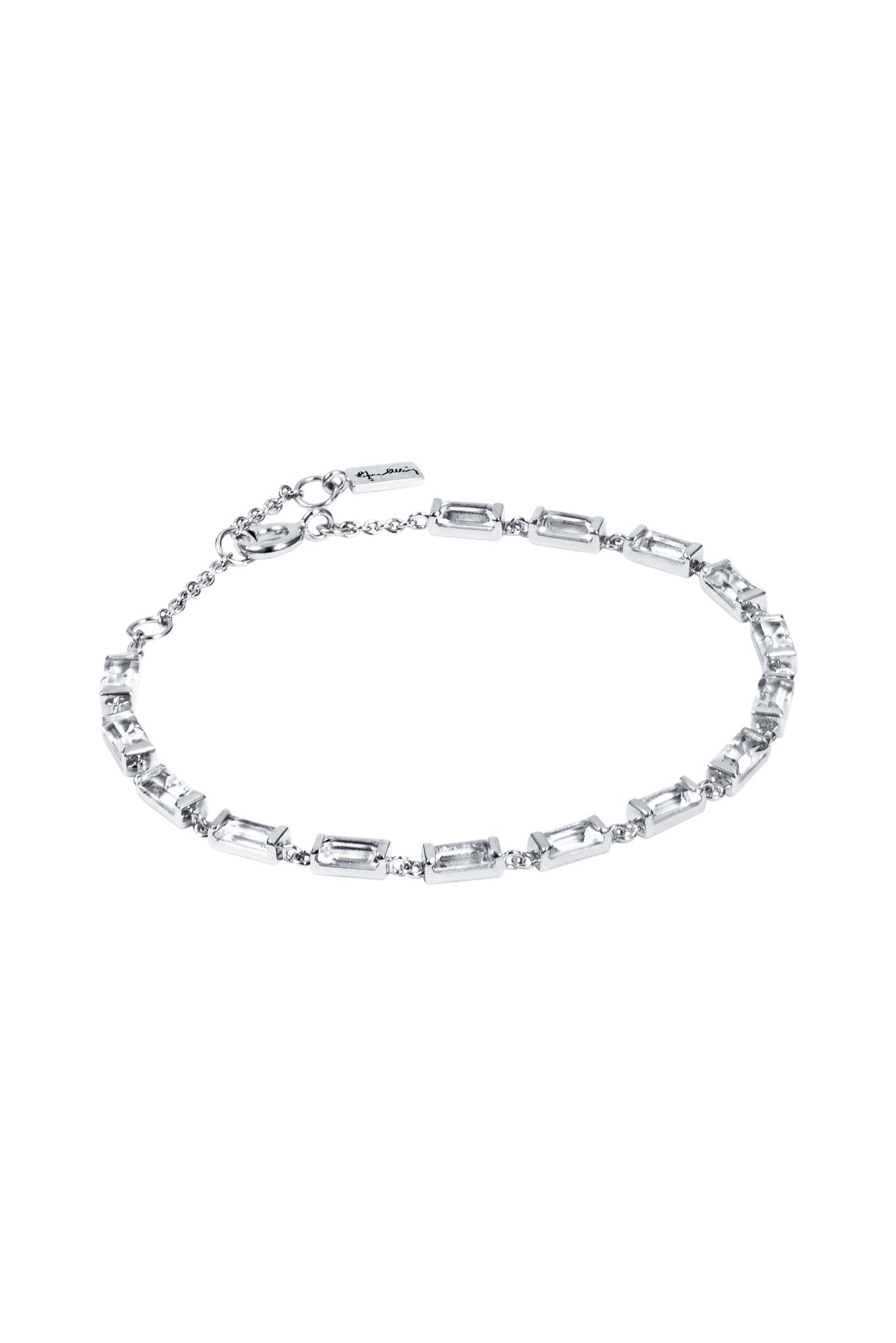 Efva Attling Dream Thin Bracelet hopeinen rannekoru