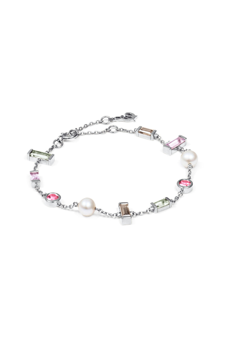 Efva Attling Dreams & Pearls Bracelet hopeinen rannekoru 14-100-02150 tuotekuva