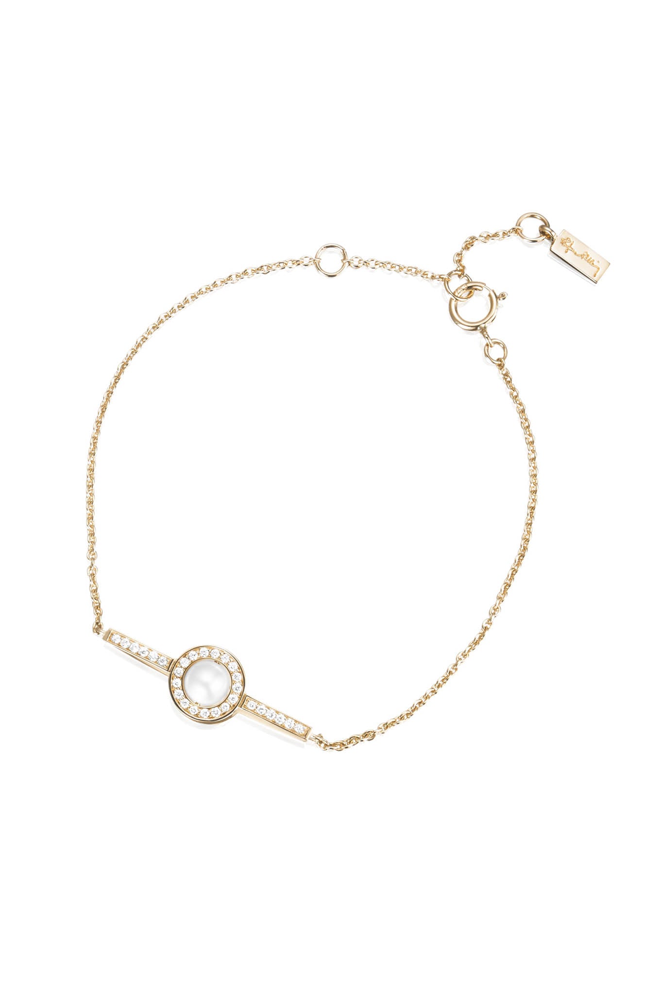 Efva Attling Little Day Pearl & Stars rannekoru Säädettävä:16/19cm