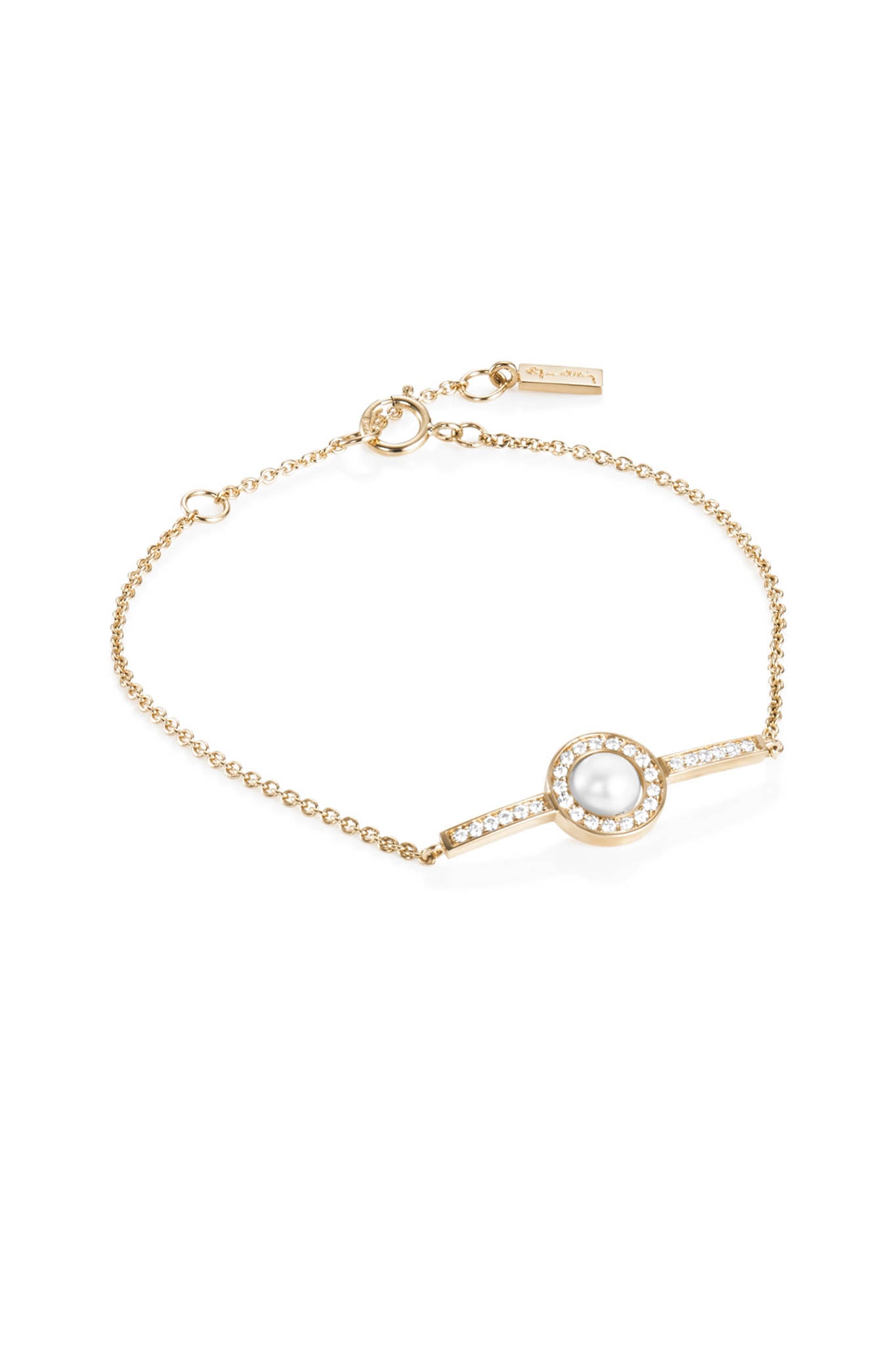 Efva Attling Little Day Pearl & Stars rannekoru Säädettävä:16/19cm