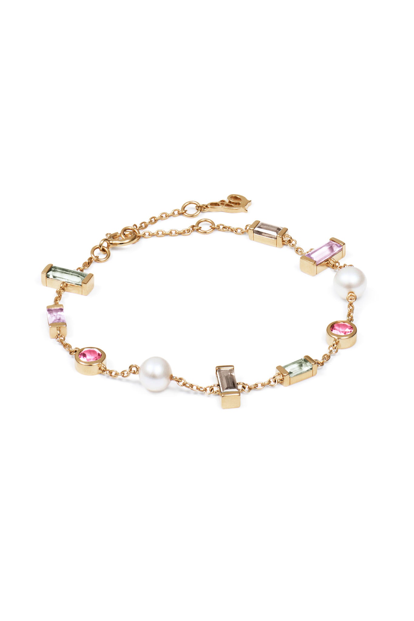 Efva Attling Dreams & Pearls Bracelet kultainen rannekoru