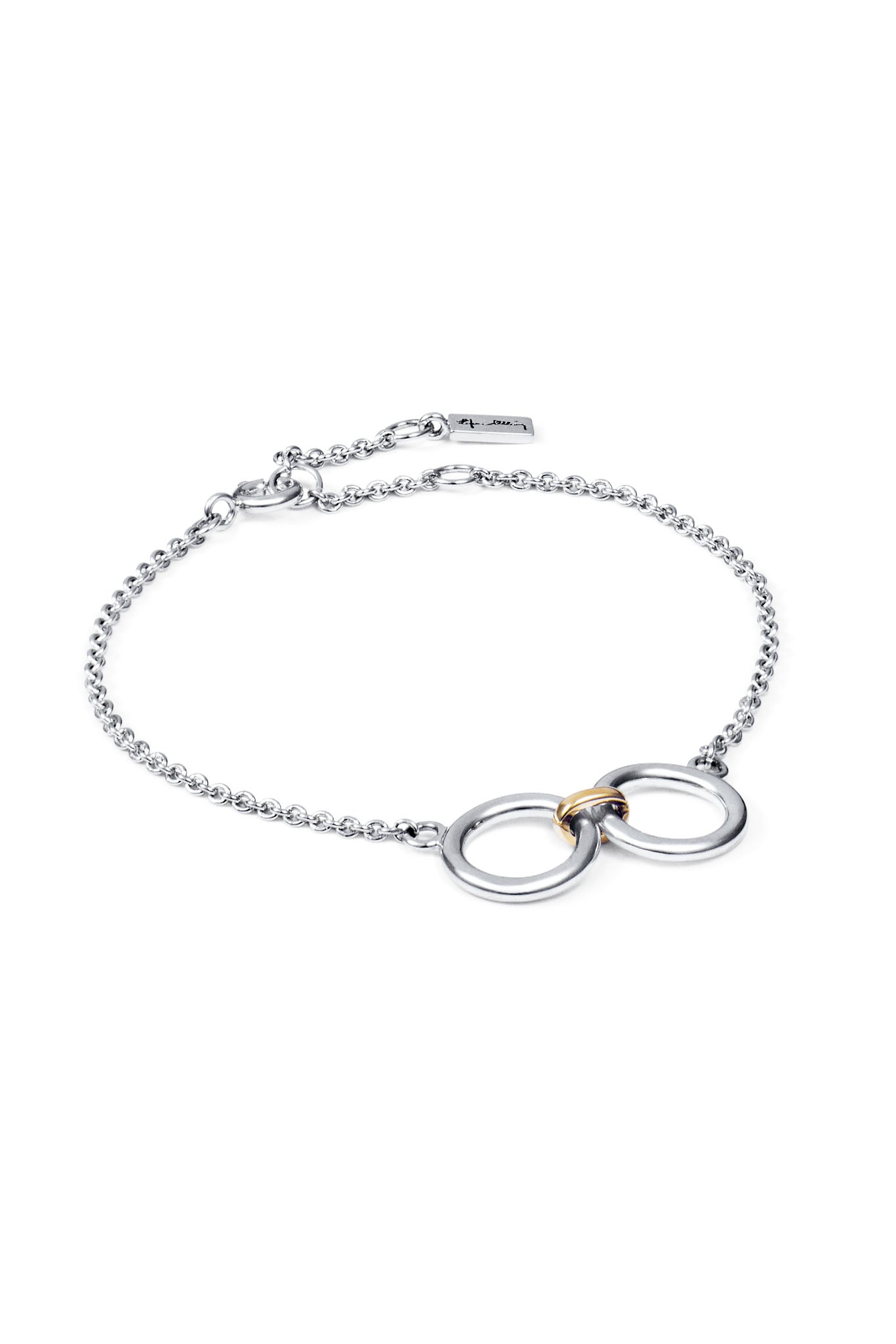 Efva Attling Divorced With Children Bracelet hopeinen rannekoru