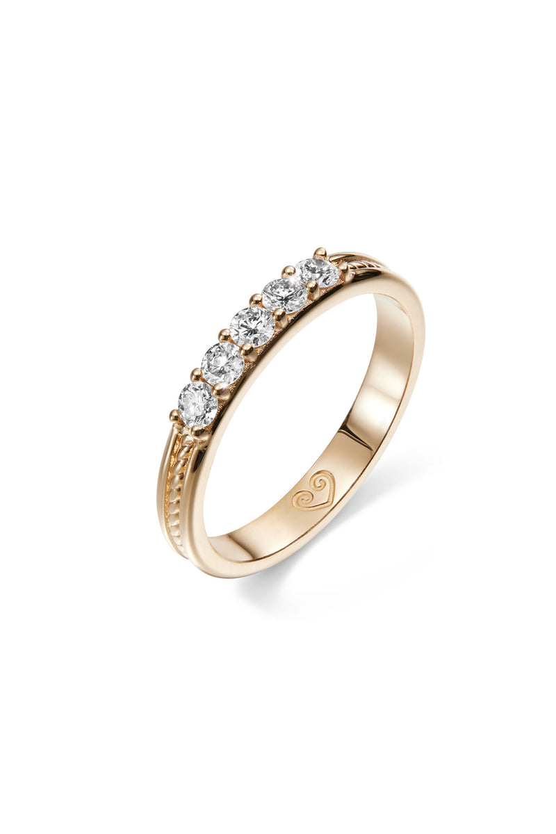 Kalevala Love Ikiaikainen kultainen timanttisormus 0,3ct 141000116D tuotekuva