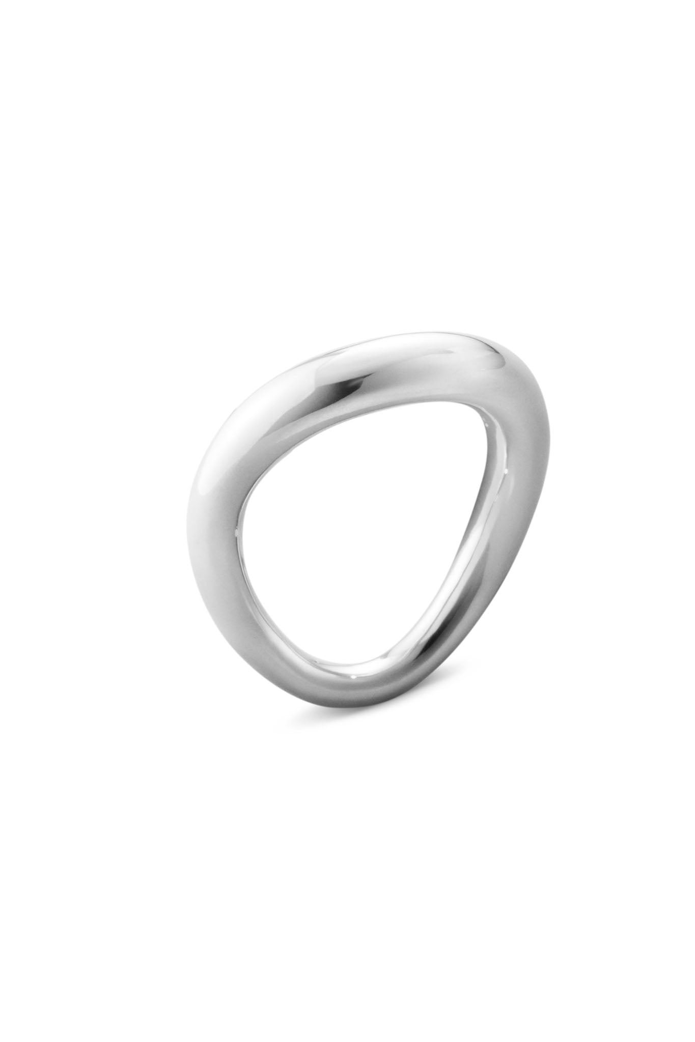 Georg Jensen Offspring hopeinen sormus 48