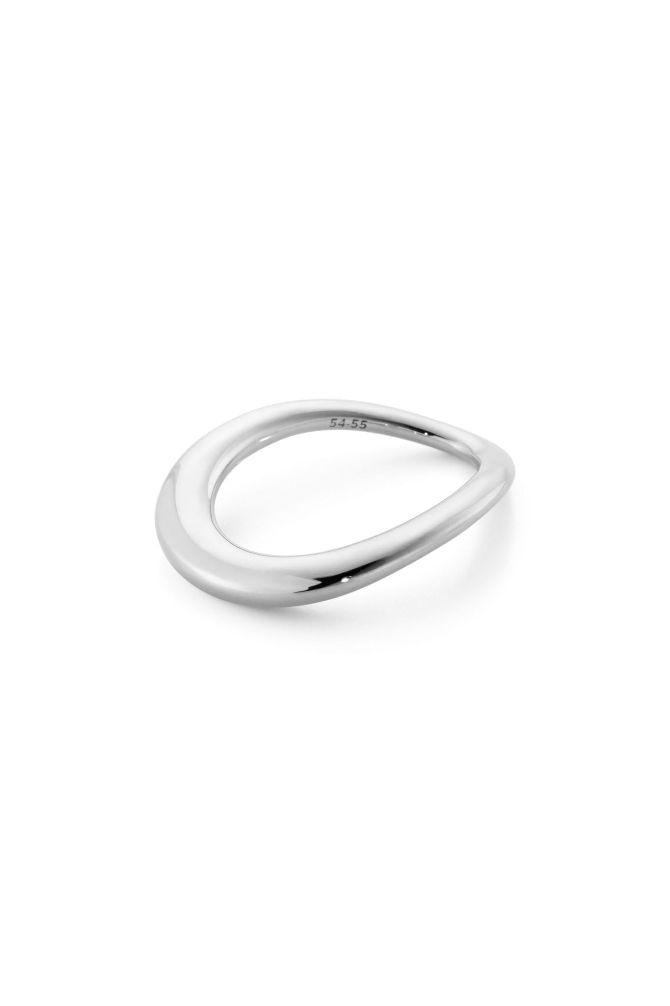 Georg Jensen Offspring hopeinen sormus 48