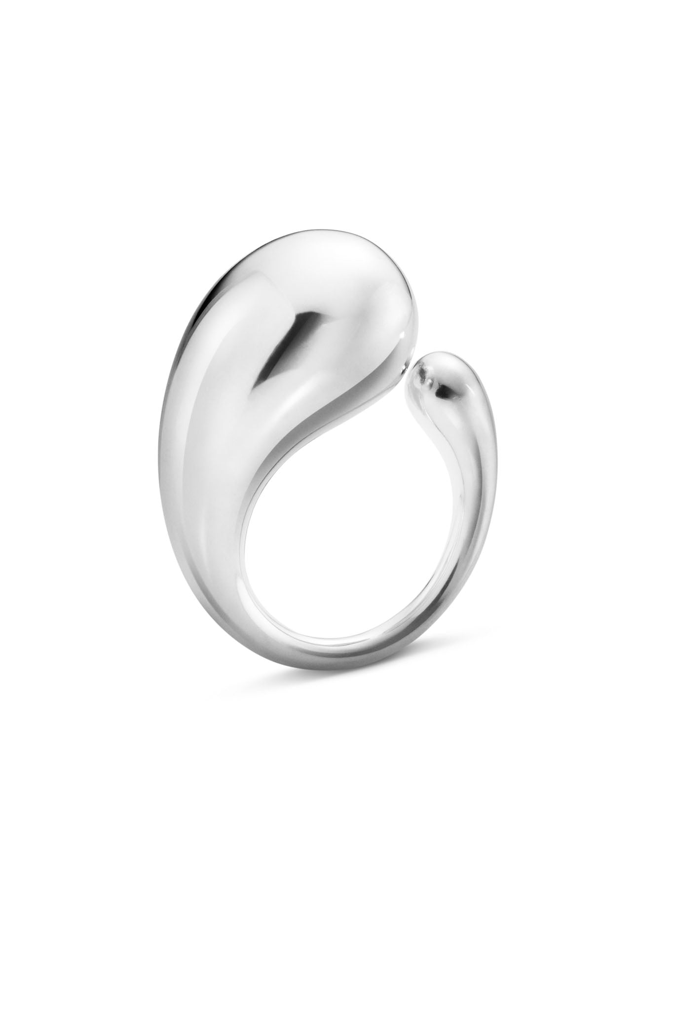 Georg Jensen Mercy large hopeinen sormus 48