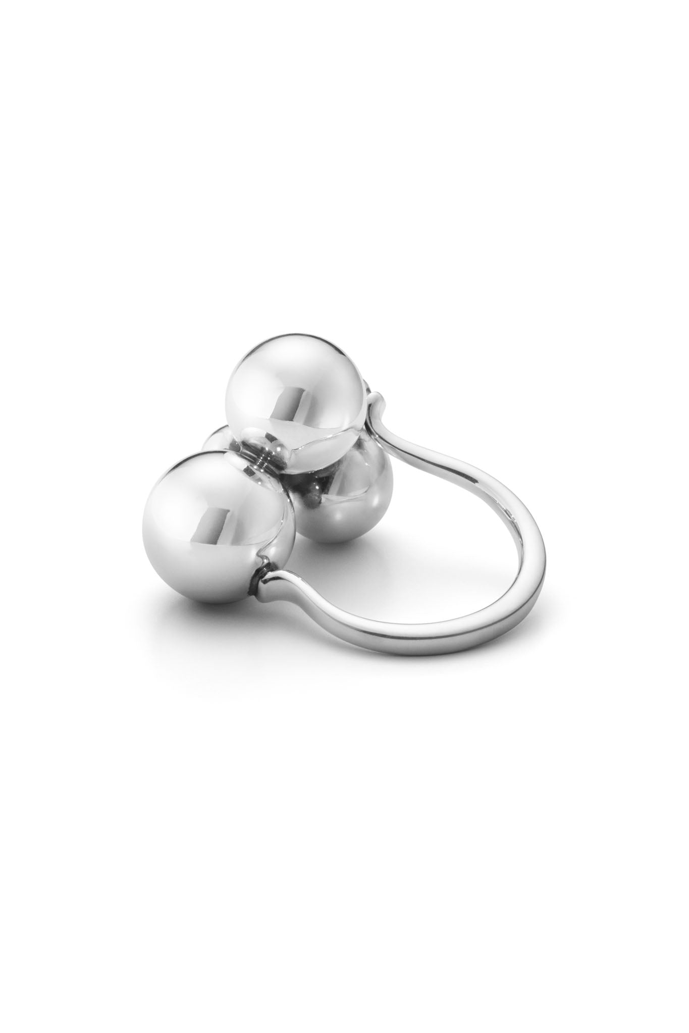 Georg Jensen Moonlight Grapes hopeinen sormus 48