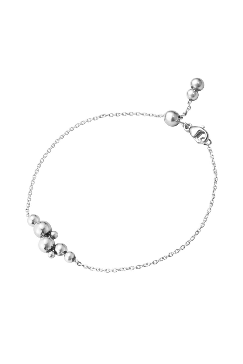 Georg Jensen Moonlight Grapes hopeinen rannekoru 20001205 tuotekuva