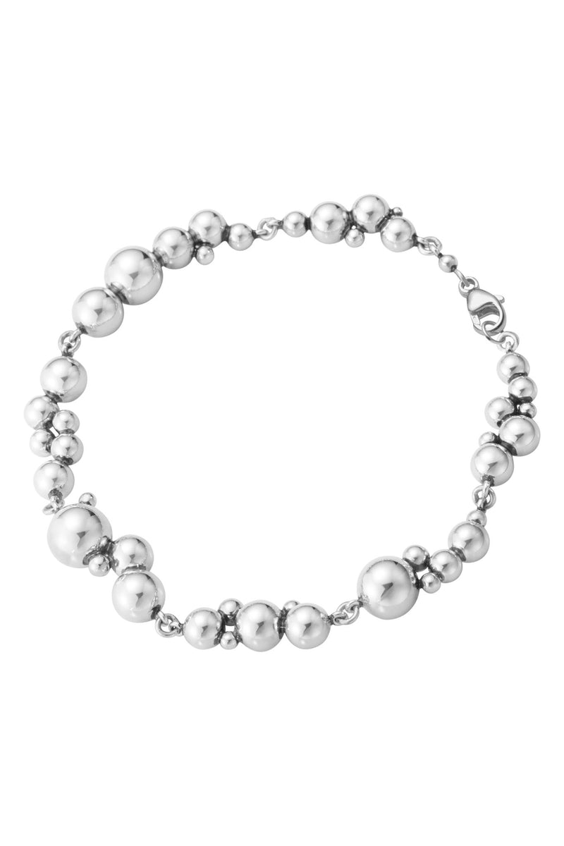 Georg Jensen Moonlight Grapes hopeinen rannekoru 20001206 tuotekuva