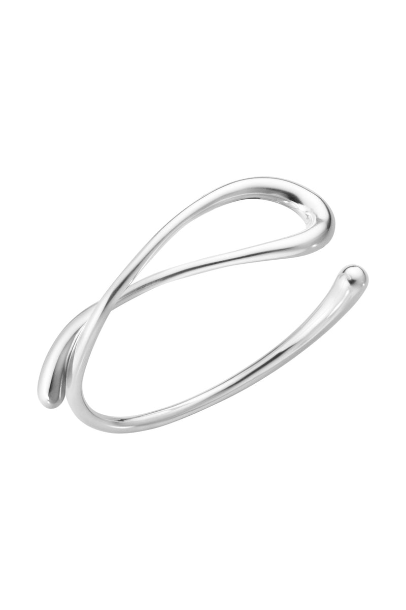 Georg Jensen Mercy Twist Bangle hopeinen rannekoru 20001405 tuotekuva